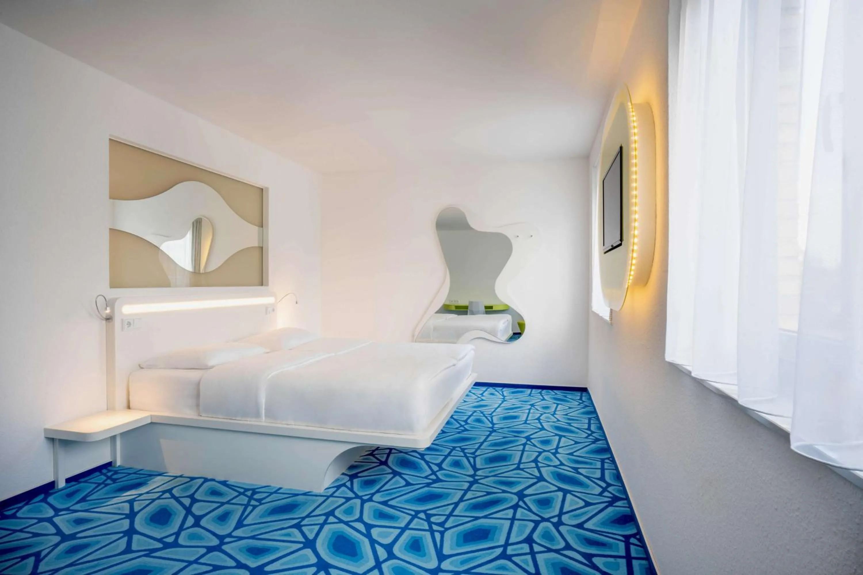Bedroom, Bed in Prize by Radisson, Hamburg City