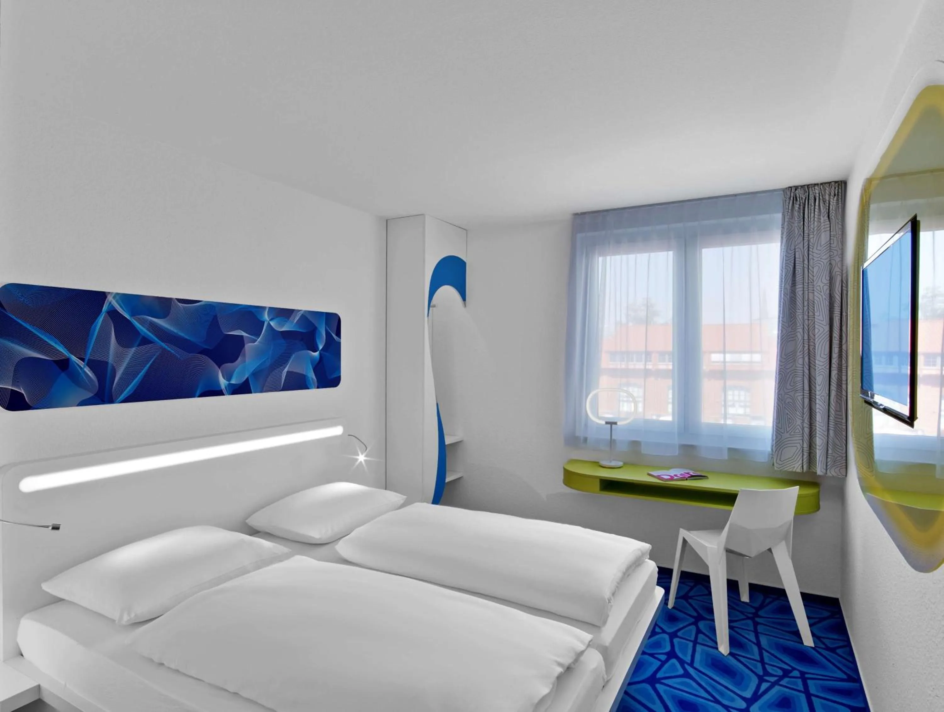 Bedroom, Bed in Prize by Radisson, Hamburg City