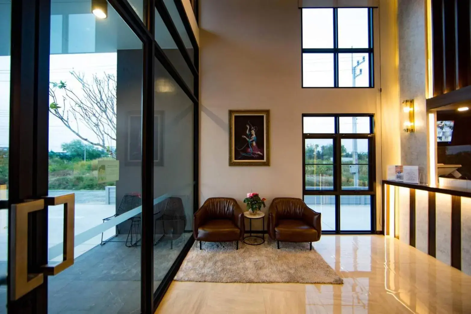 Living room in Kuda Asia Hotel Bang Saen Living room in Kuda Asia Hotel Bang Saen