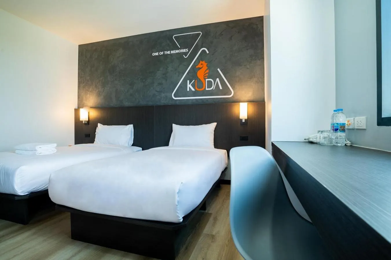 Bedroom, Bed in Kuda Asia Hotel Bang Saen