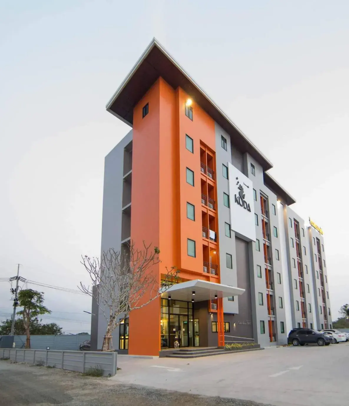 Property building in Kuda Asia Hotel Bang Saen Property building in Kuda Asia Hotel Bang Saen