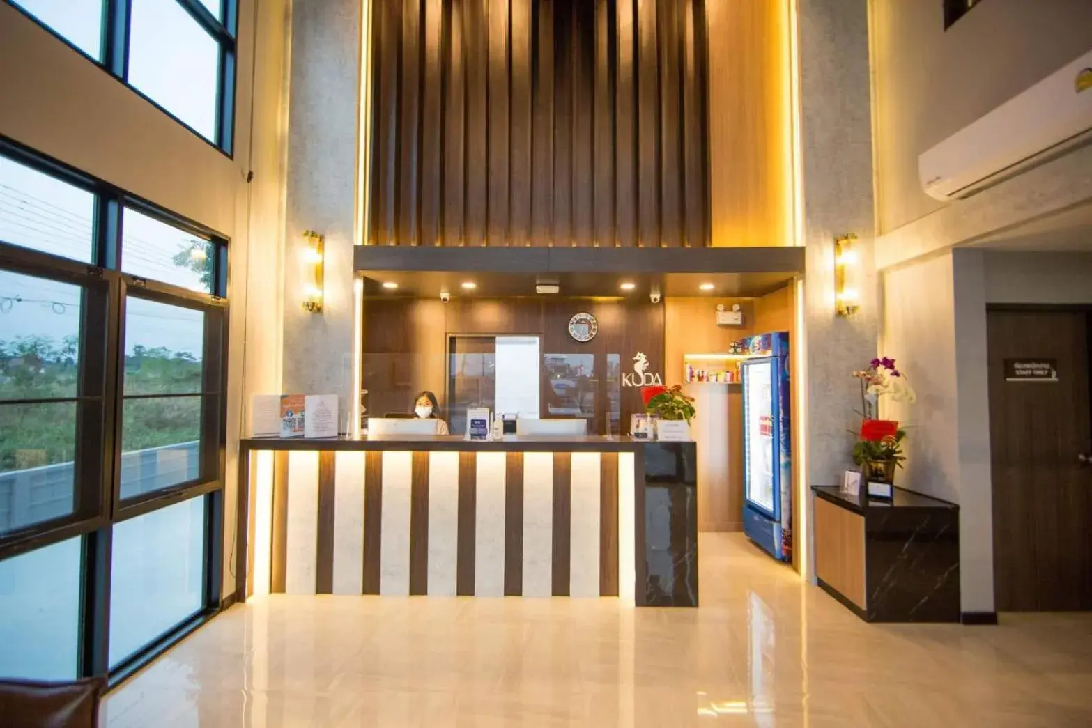Lobby or reception in Kuda Asia Hotel Bang Saen Lobby or reception in Kuda Asia Hotel Bang Saen