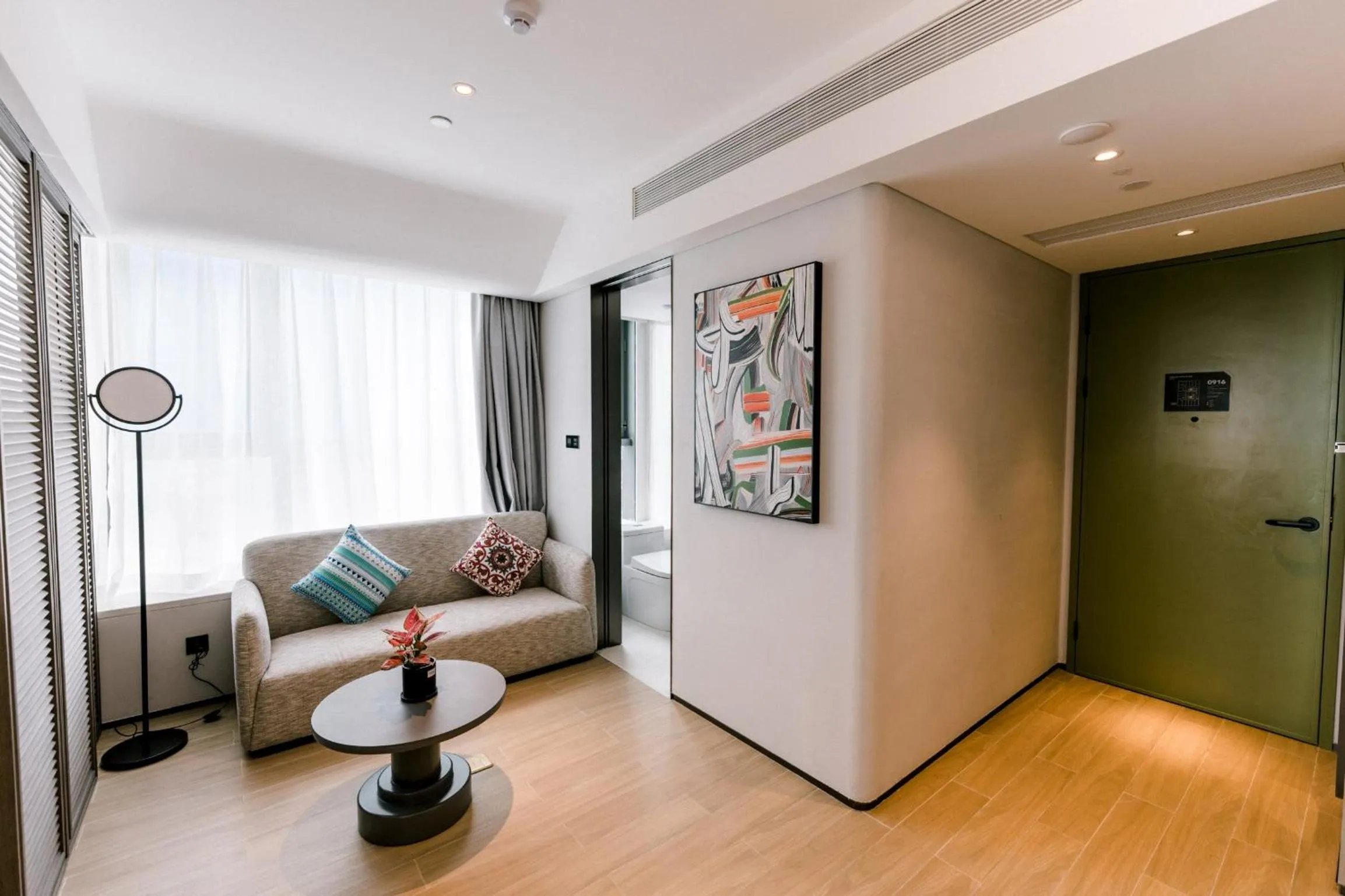 Coffee/tea facilities in lyf Dayanta Xi'an by the Ascott Limited free gym & free park & free laundry room