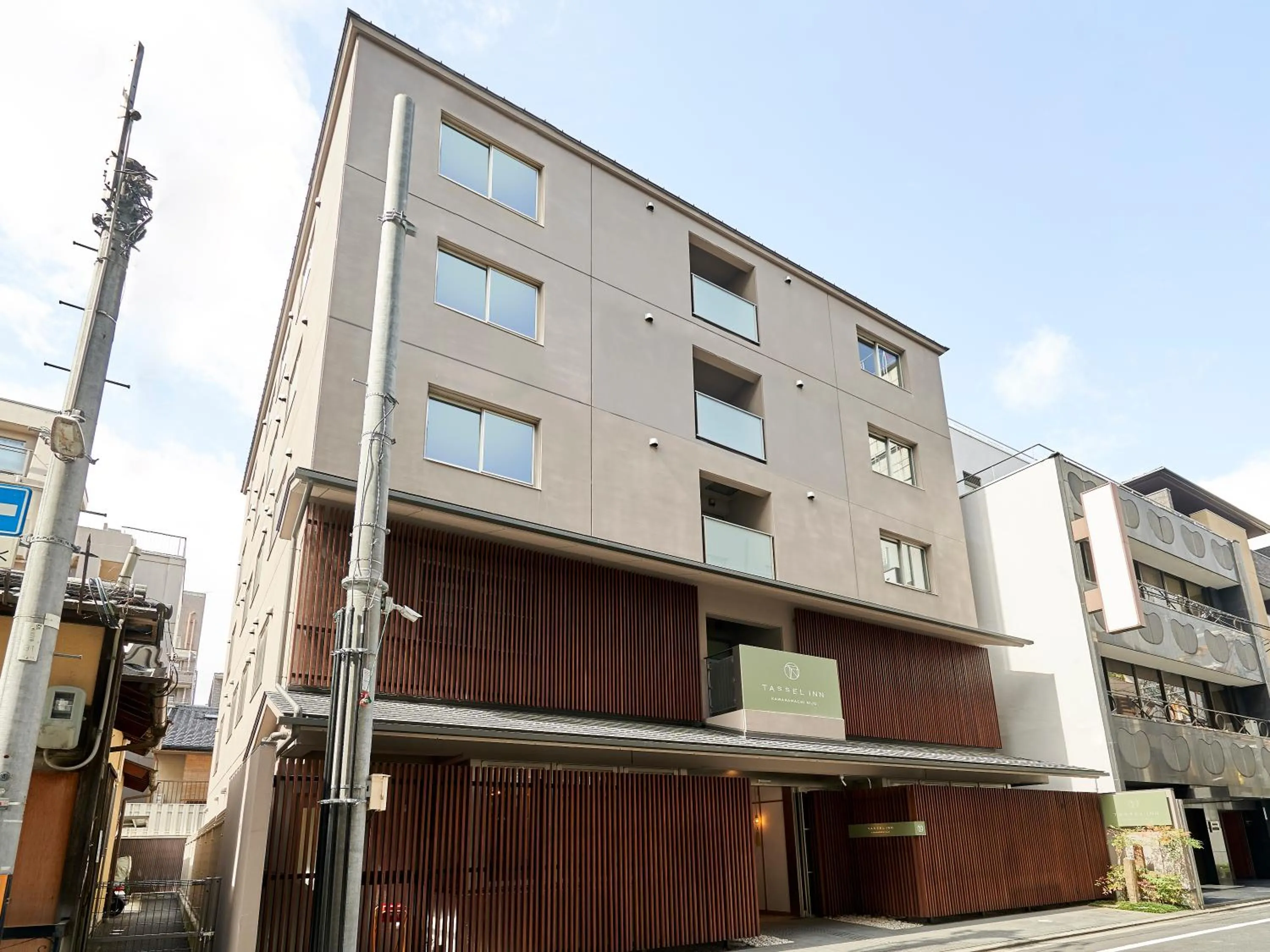 Property building in Tassel Inn Kyoto Kawaramachi Nijo