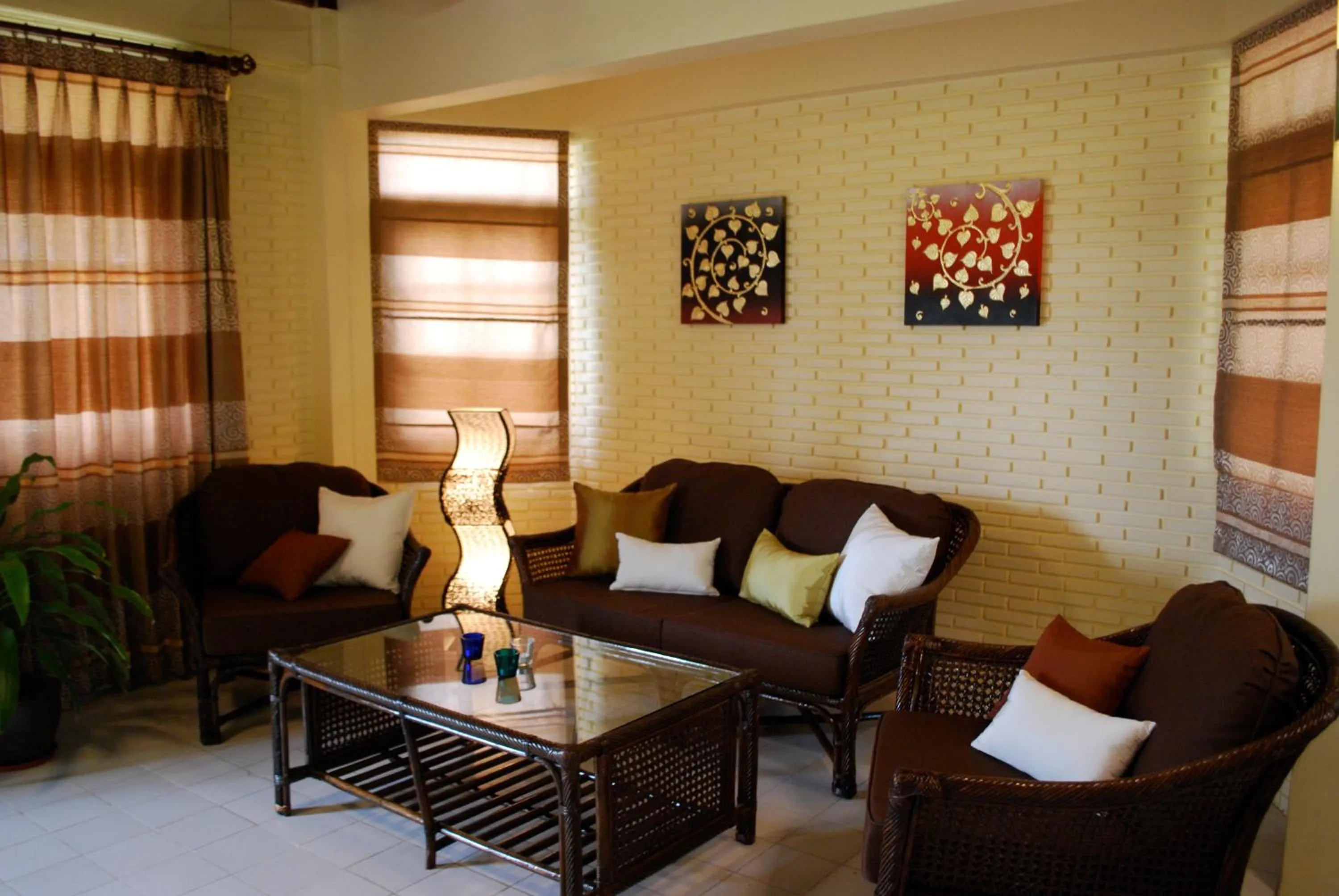 Living room in Sunset Apartment Phuket