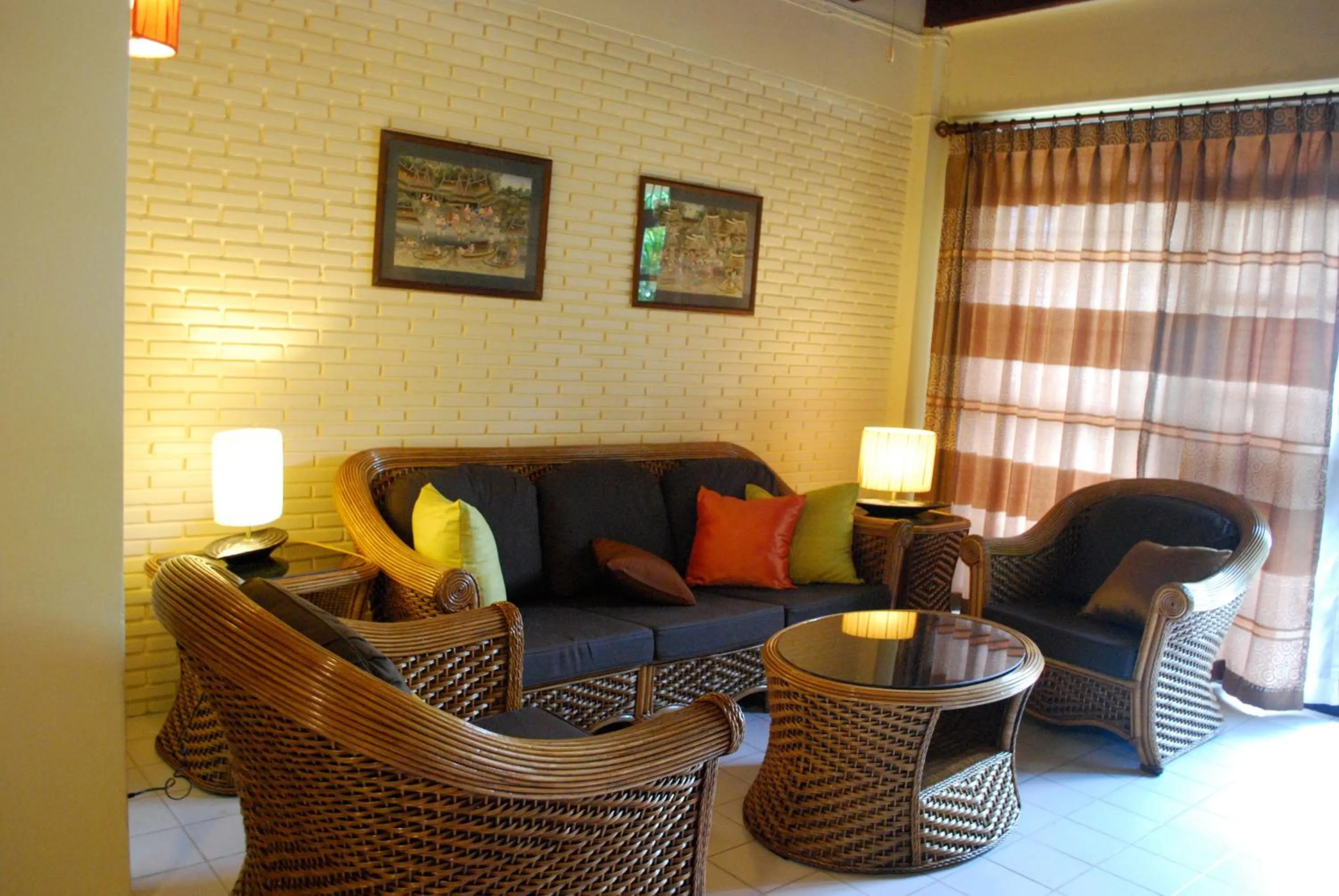 Living room in Sunset Apartment Phuket