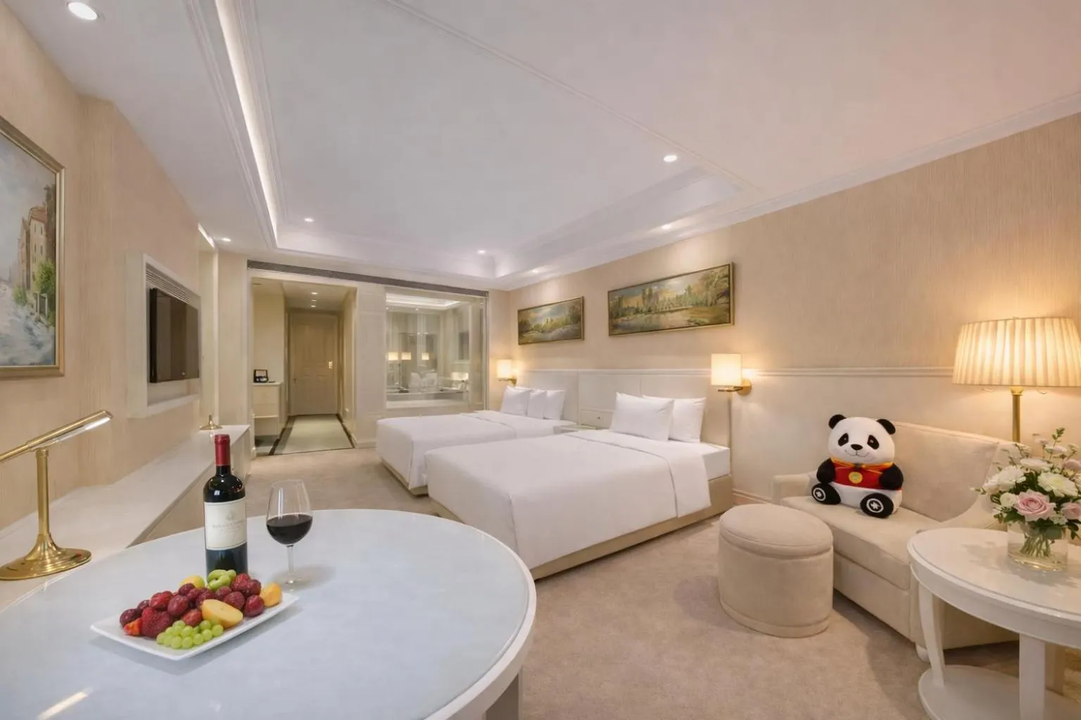 Twin Room in Sofis Jinyuan Hotel