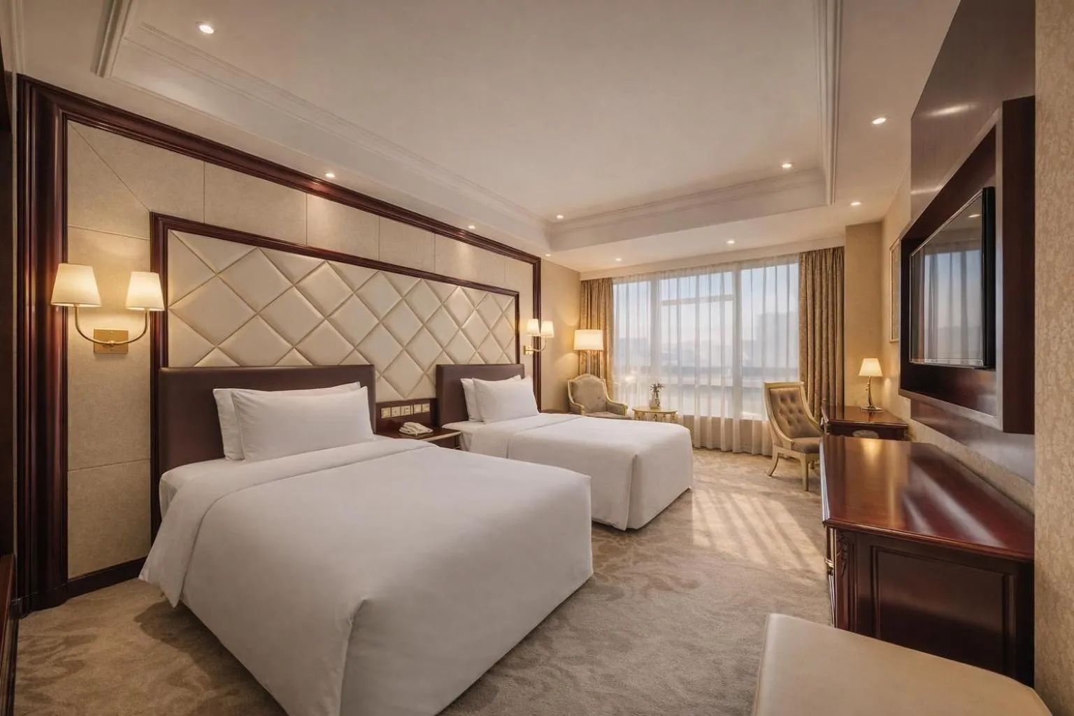 Twin Room in Sofis Jinyuan Hotel