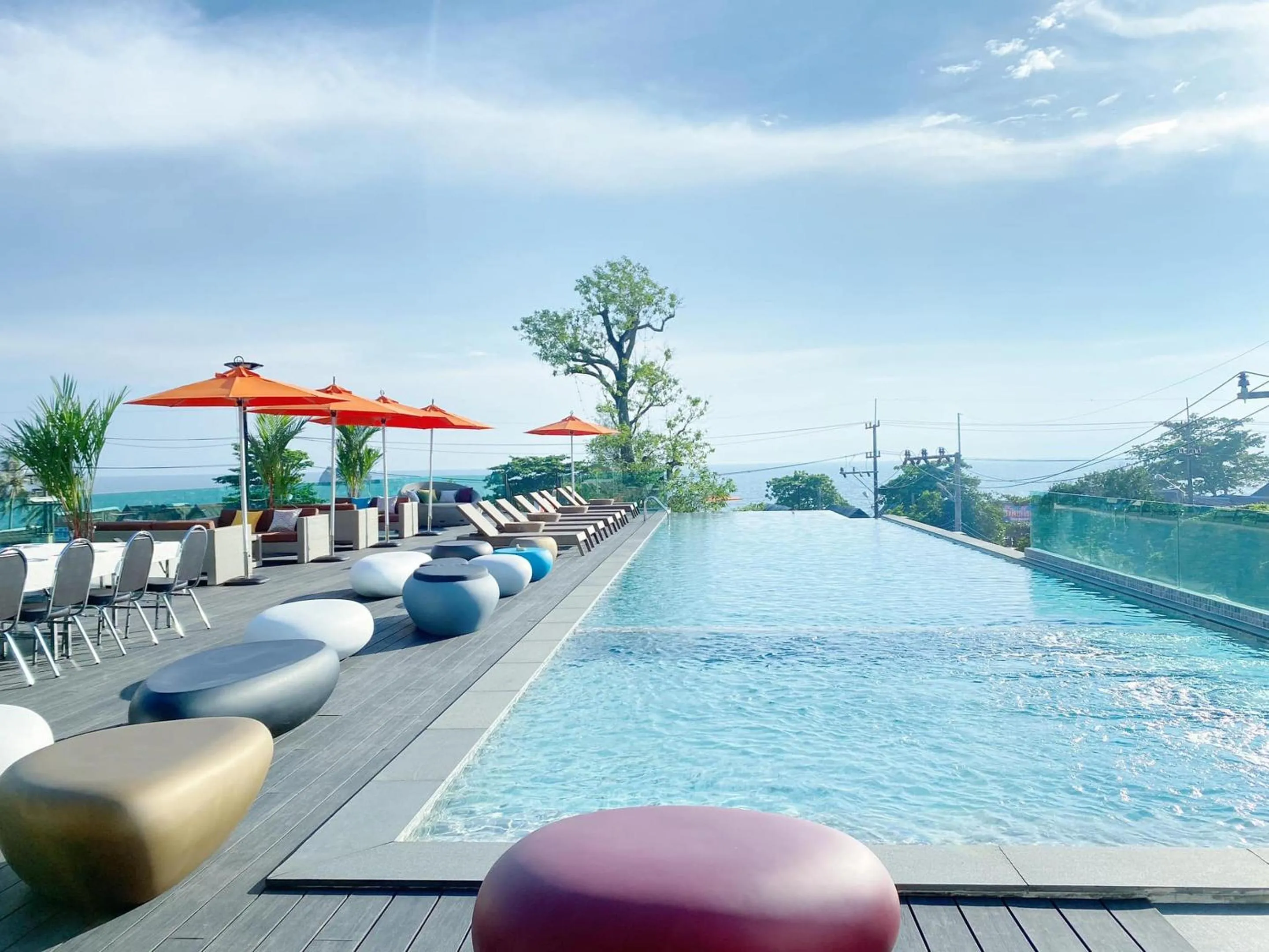 Swimming pool in The Poem Hotel