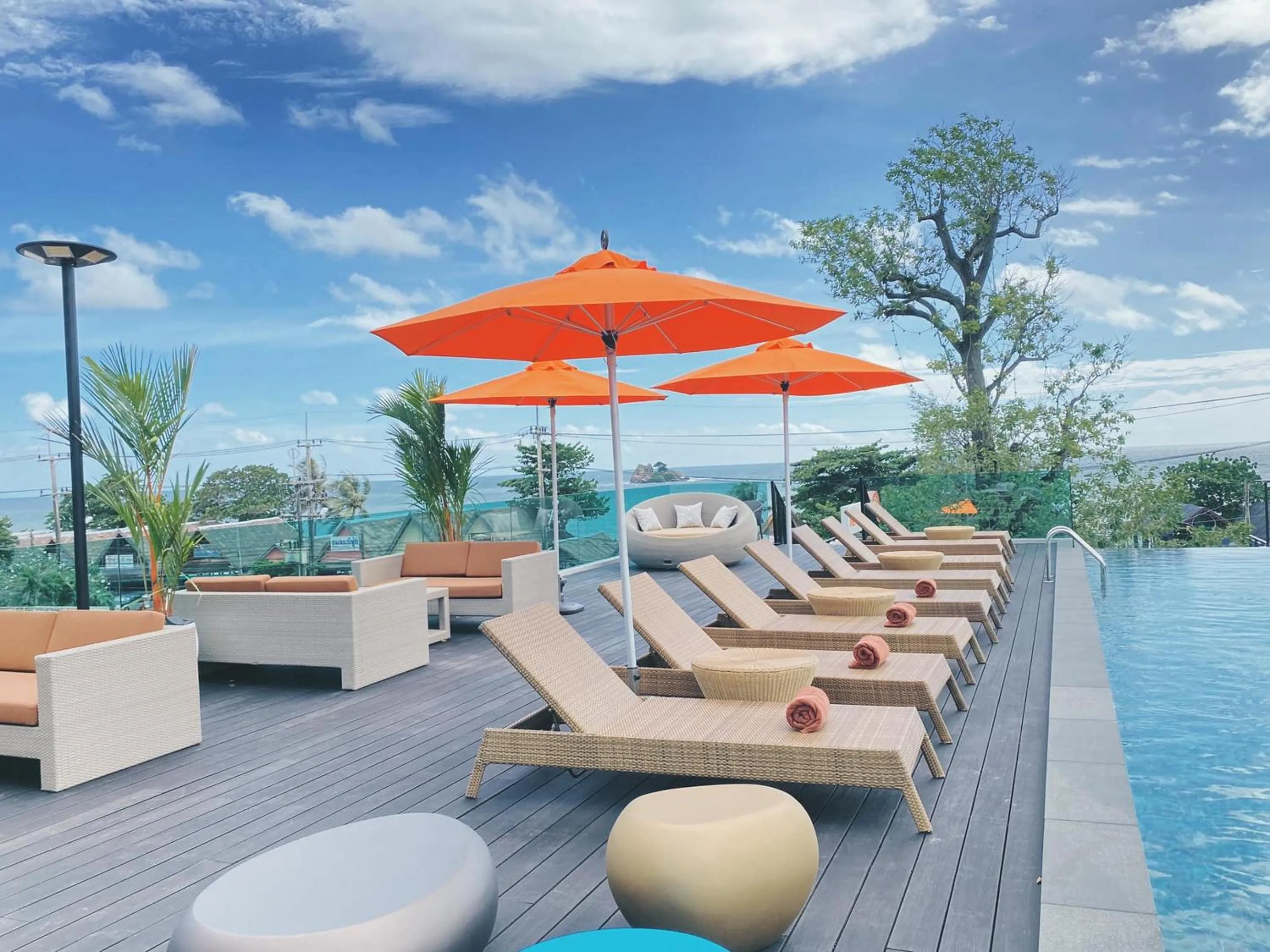 Swimming pool in The Poem Hotel