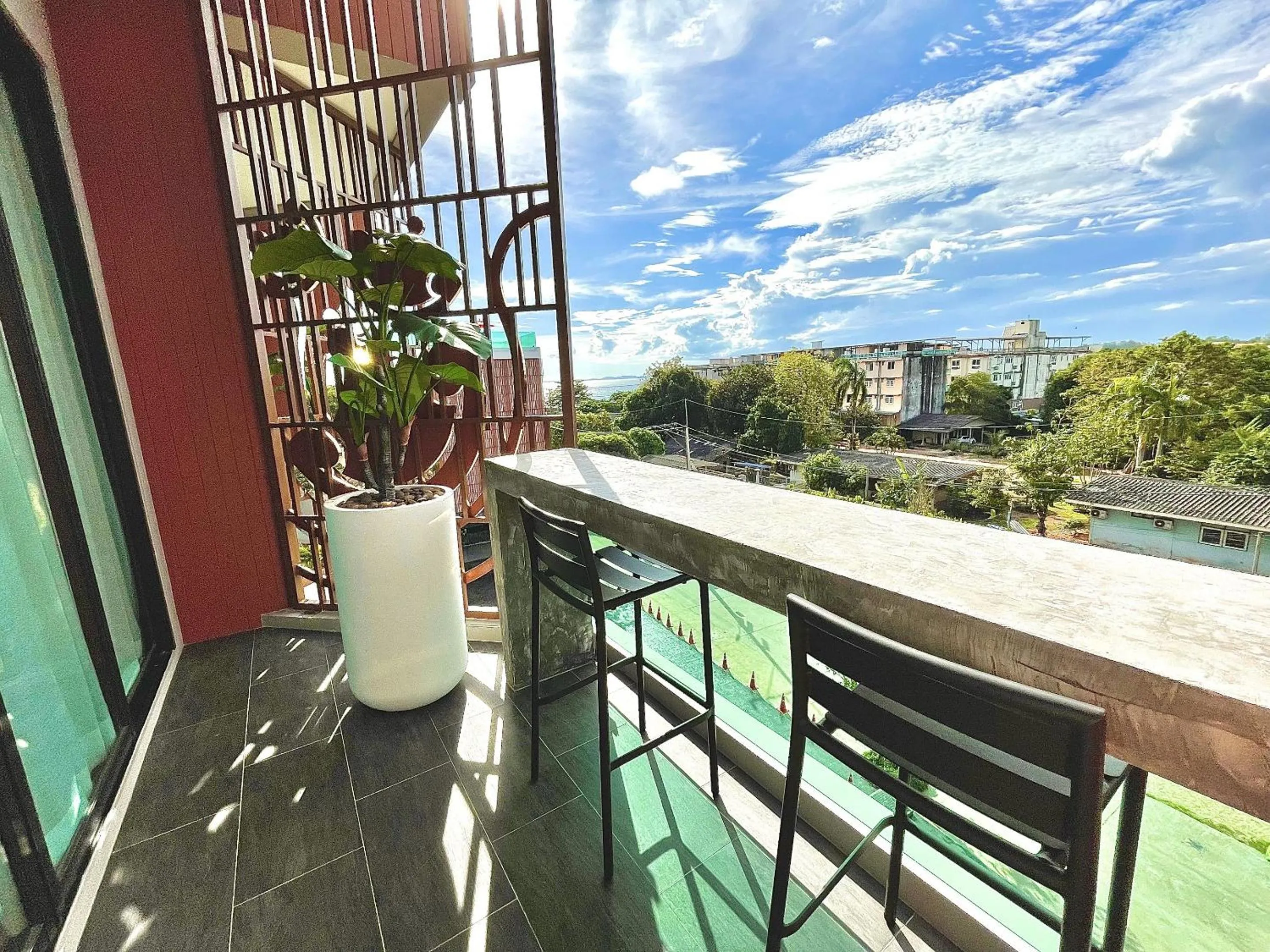 Balcony/Terrace in The Poem Hotel