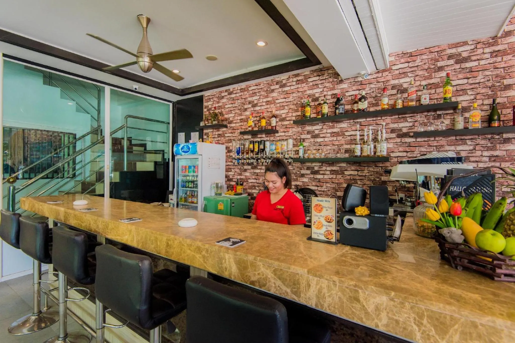 Staff in Hallo Patong Hotel