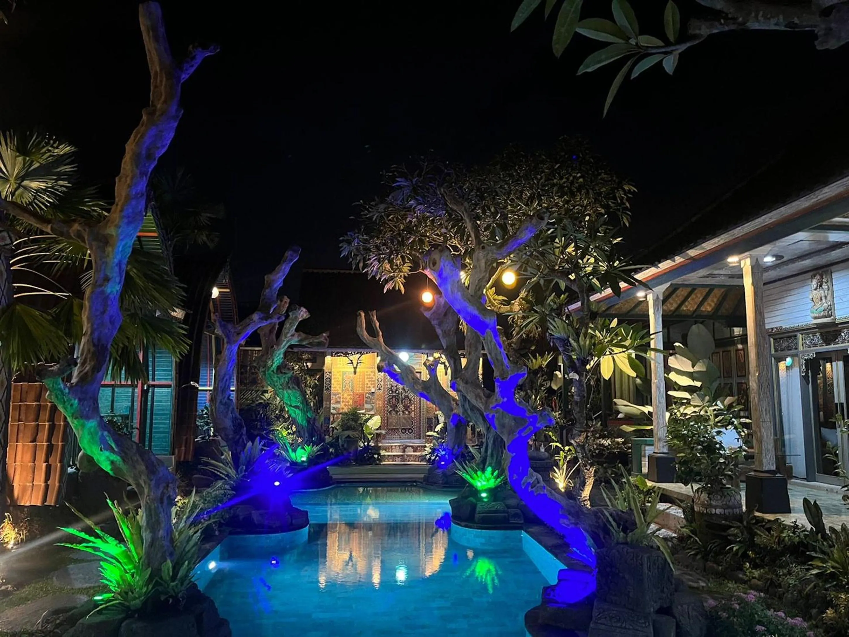 Swimming pool in Villa Telaga Wana