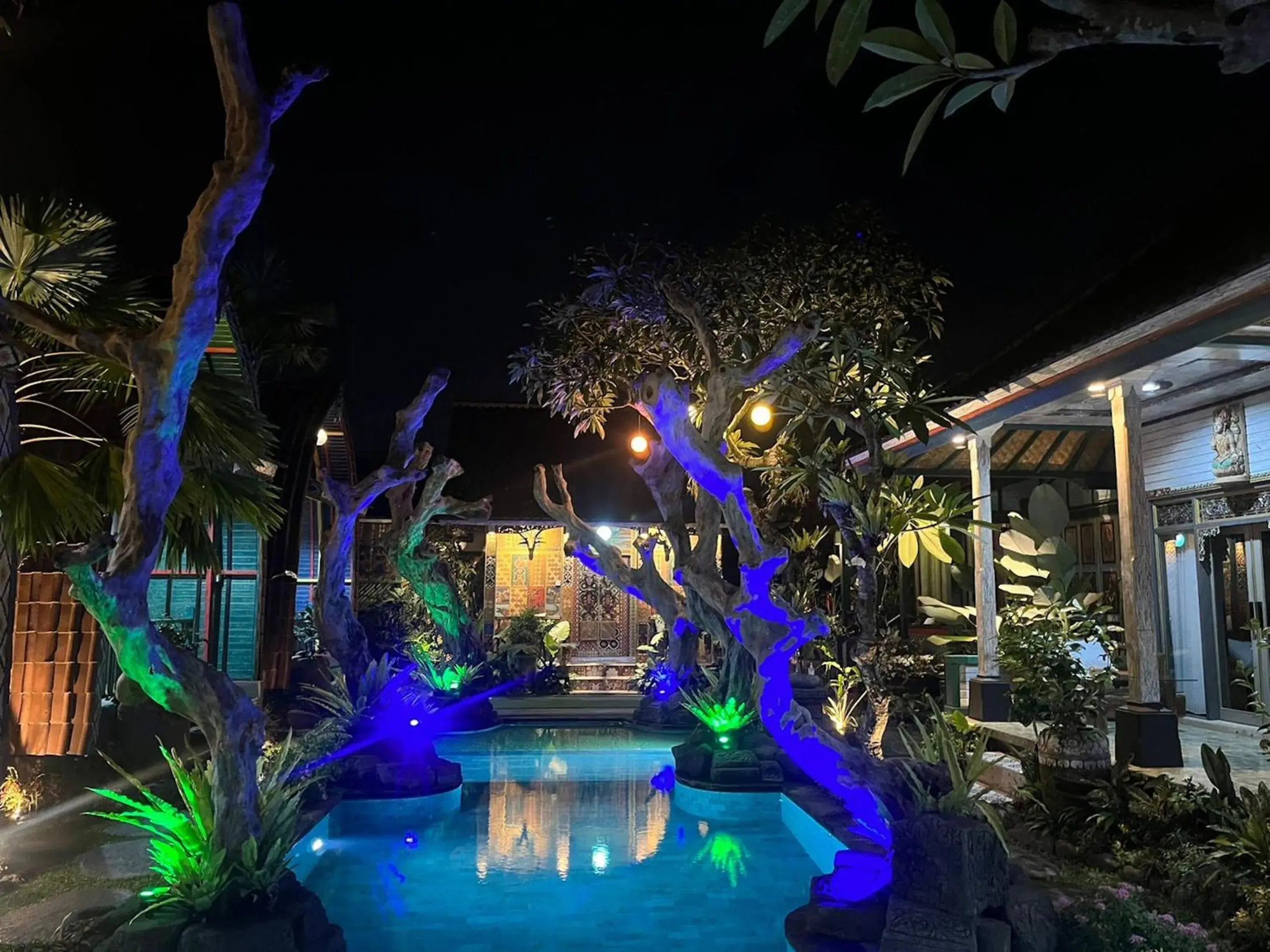 Swimming pool in Villa Telaga Wana Swimming pool in Villa Telaga Wana