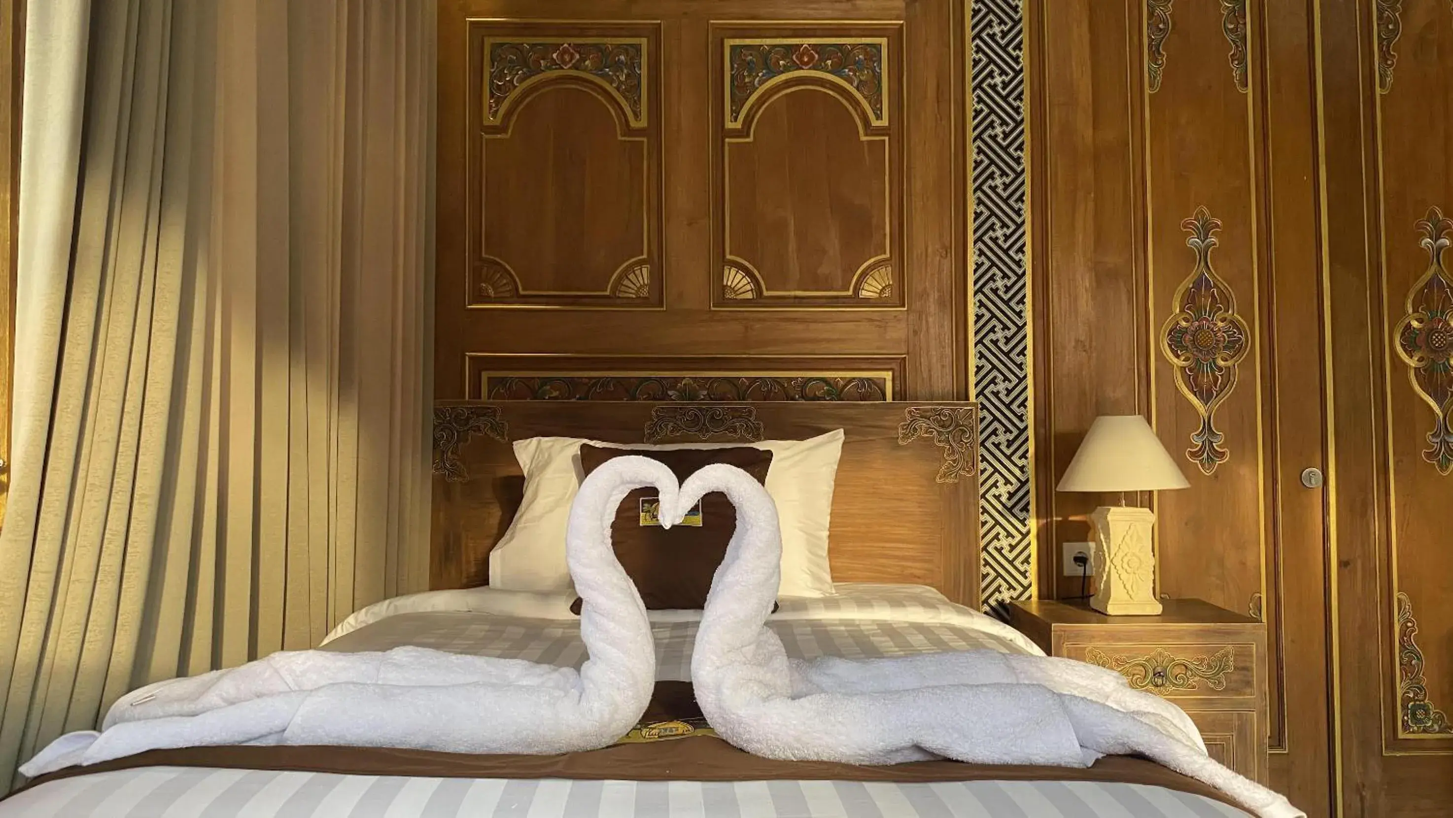 Bed in Villa Telaga Wana Bed in Villa Telaga Wana