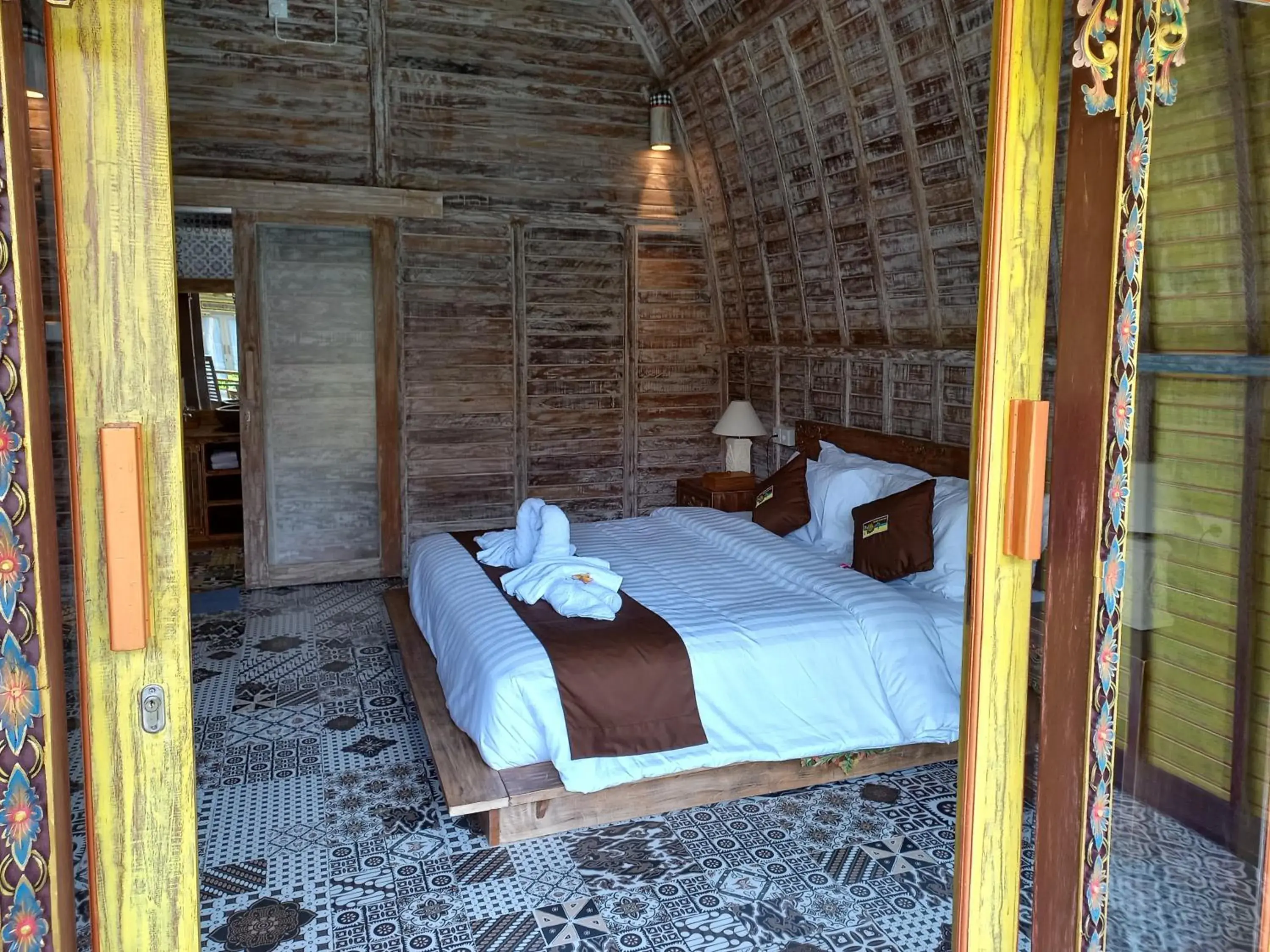 Bed in Villa Telaga Wana Bed in Villa Telaga Wana