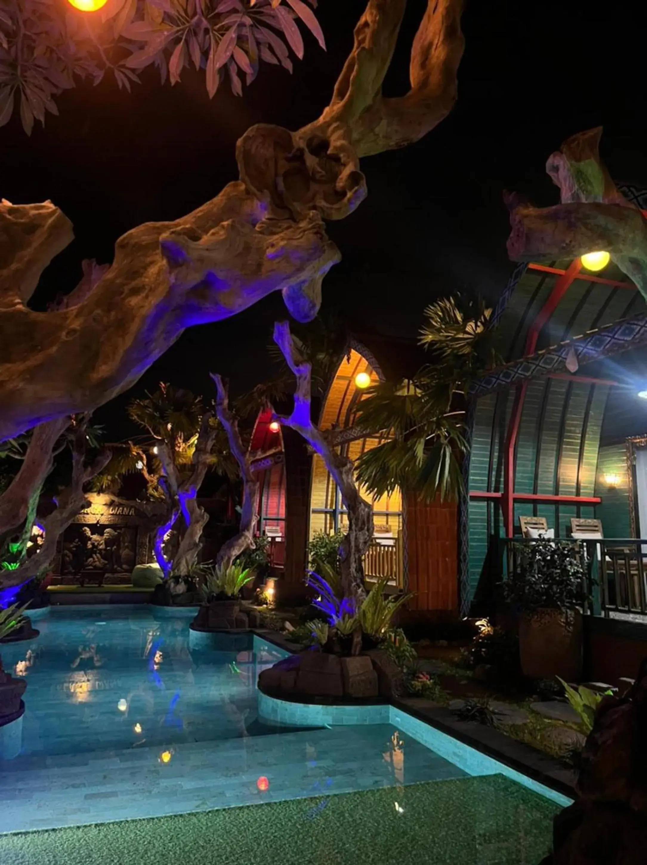 Swimming pool in Villa Telaga Wana Swimming pool in Villa Telaga Wana