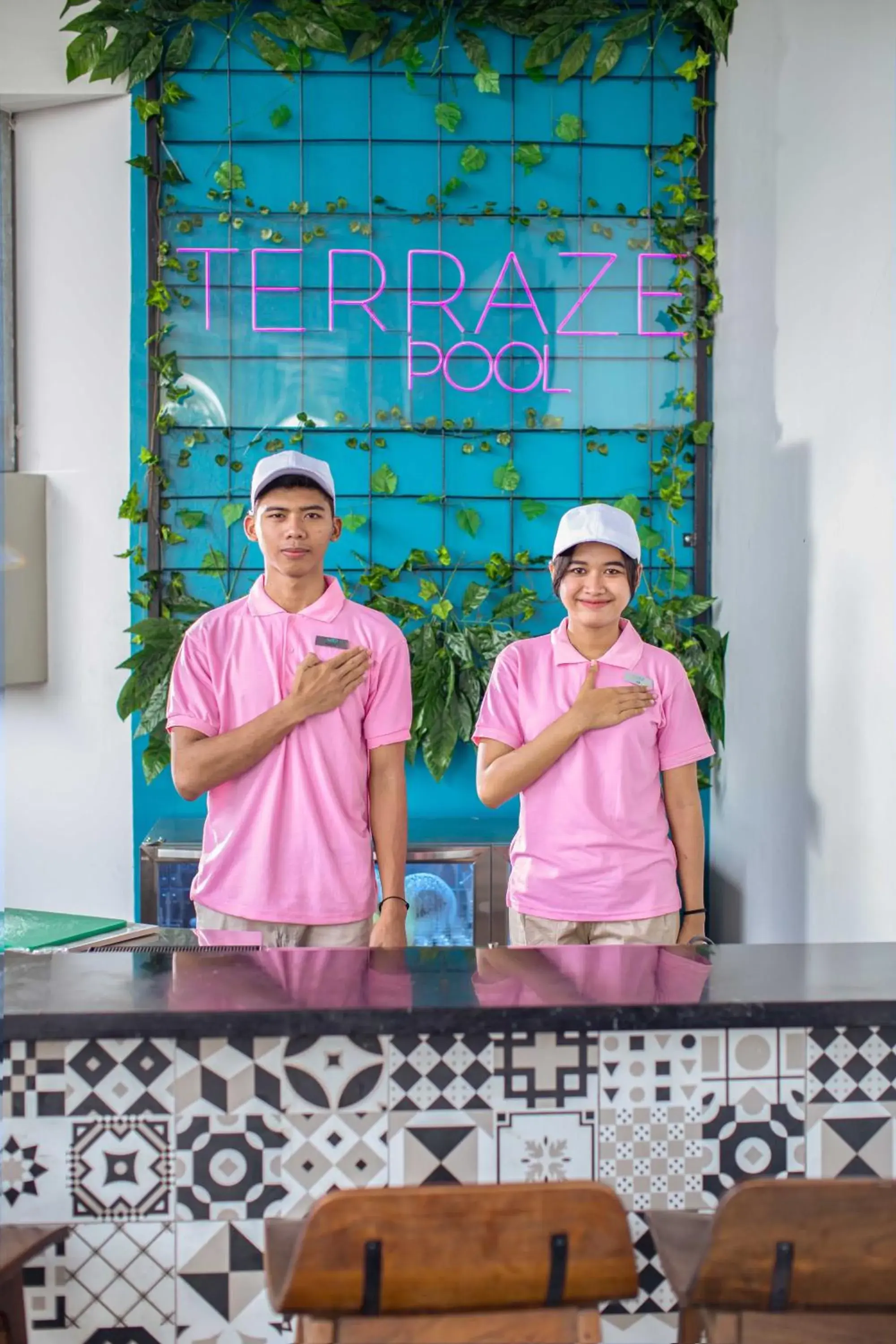 Lounge or bar in THE 1O1 Jakarta Airport CBC Lounge or bar in THE 1O1 Jakarta Airport CBC