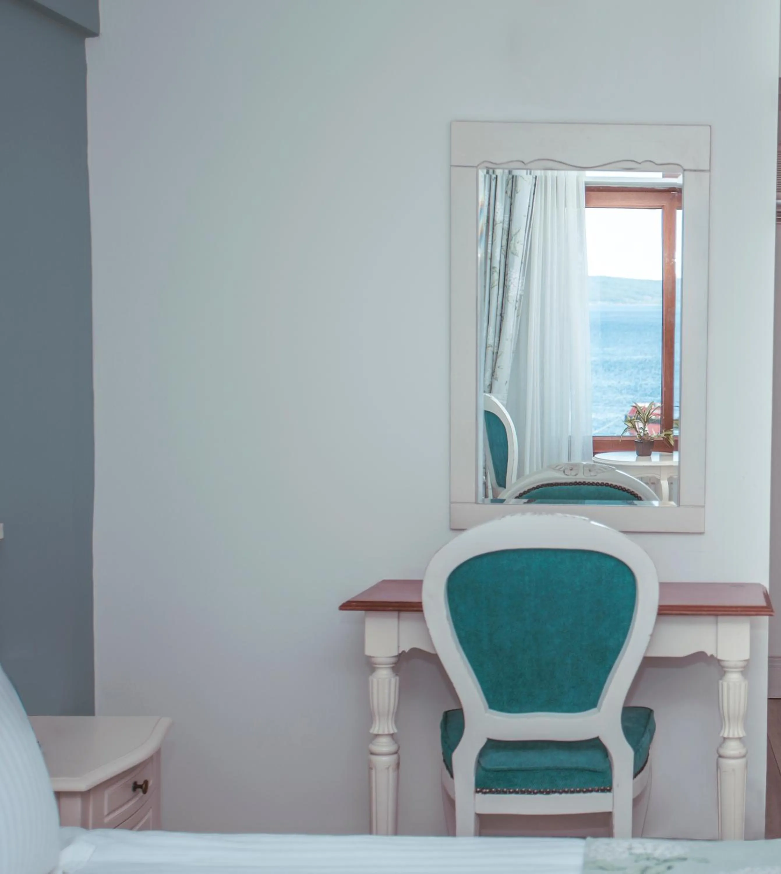 Seating area in Hotel Limani