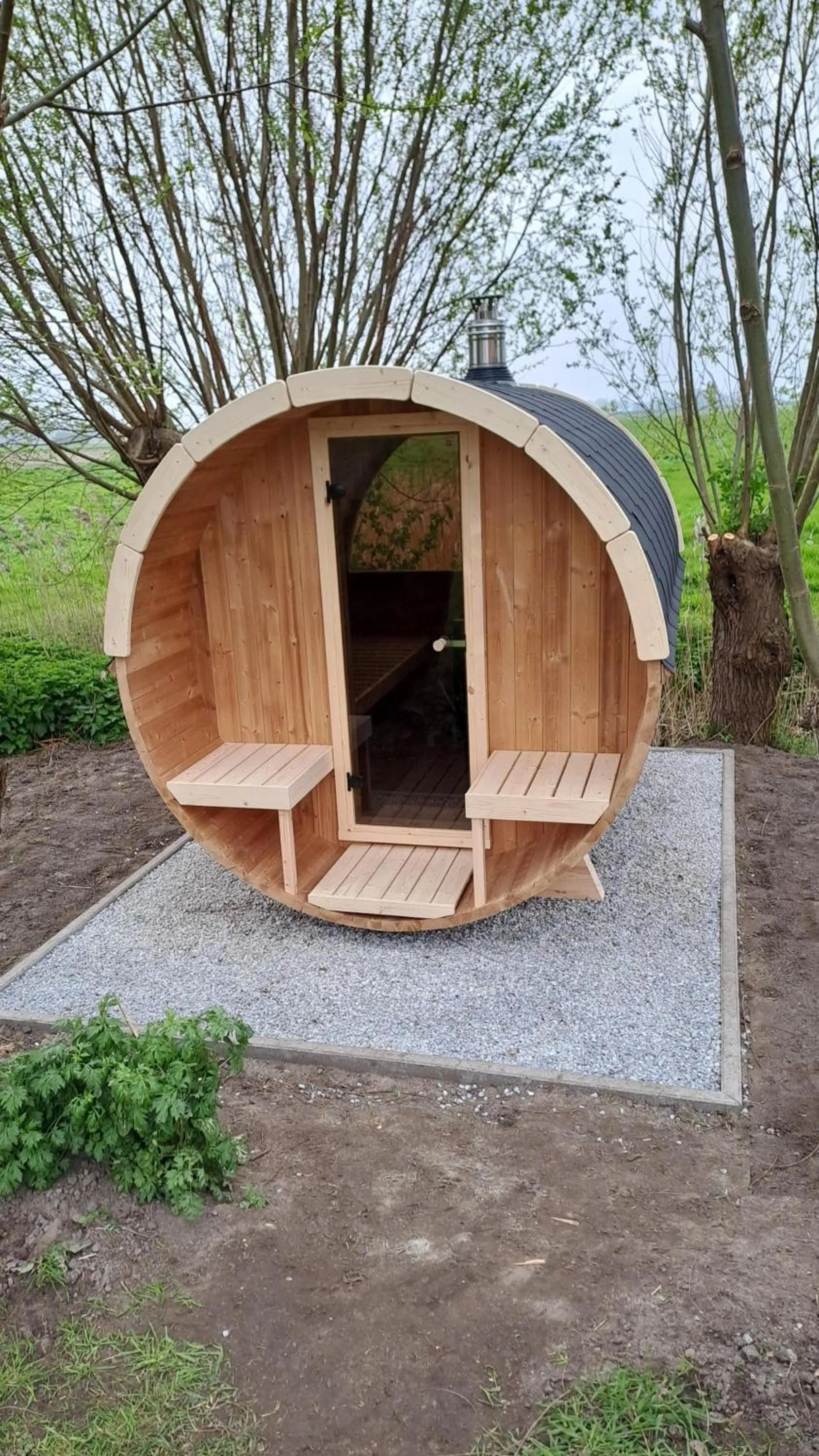 Sauna in B&B De Hemelse Polder