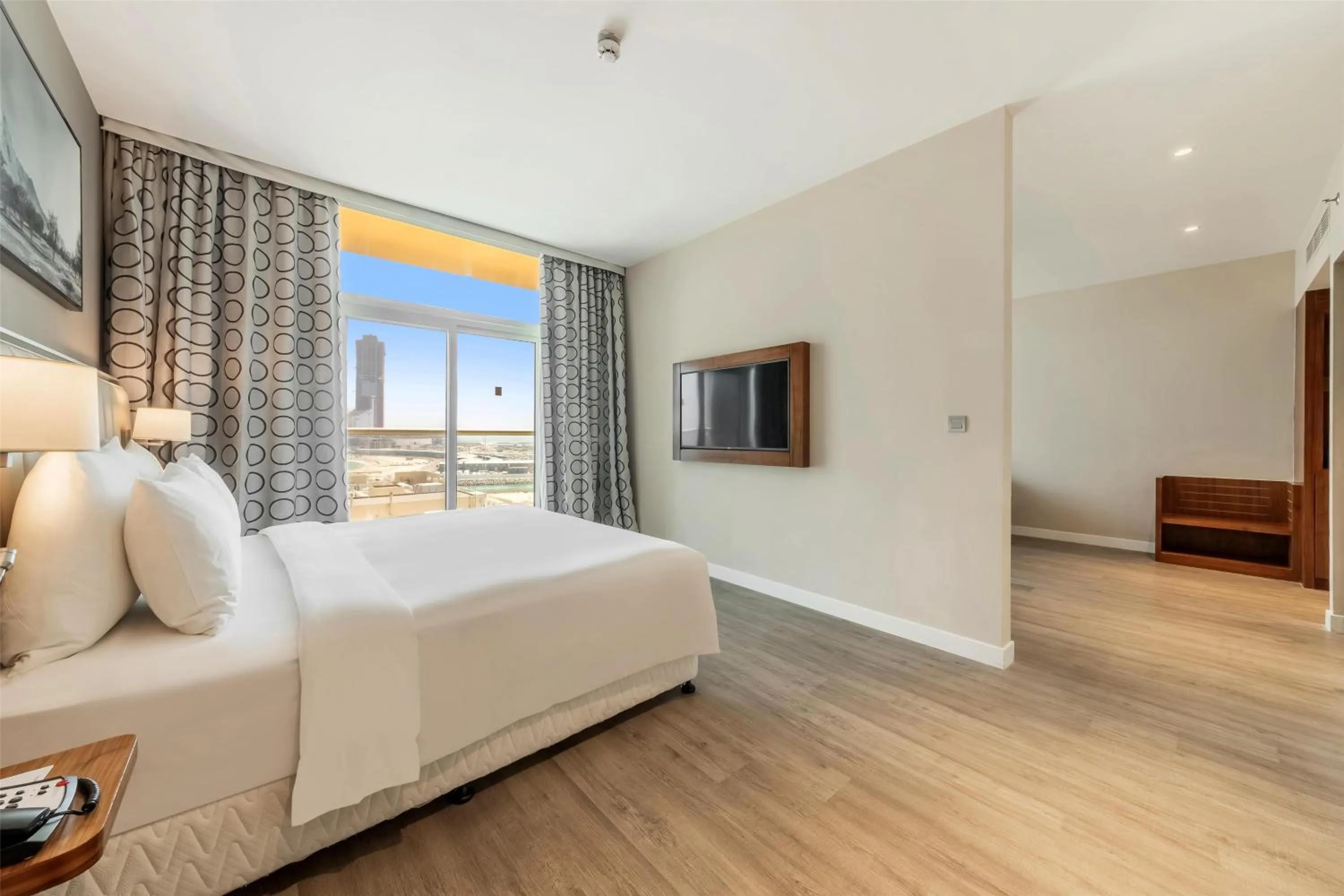 Photo of the whole room, Bed in Radisson Resort Ras Al Khaimah Marjan Island