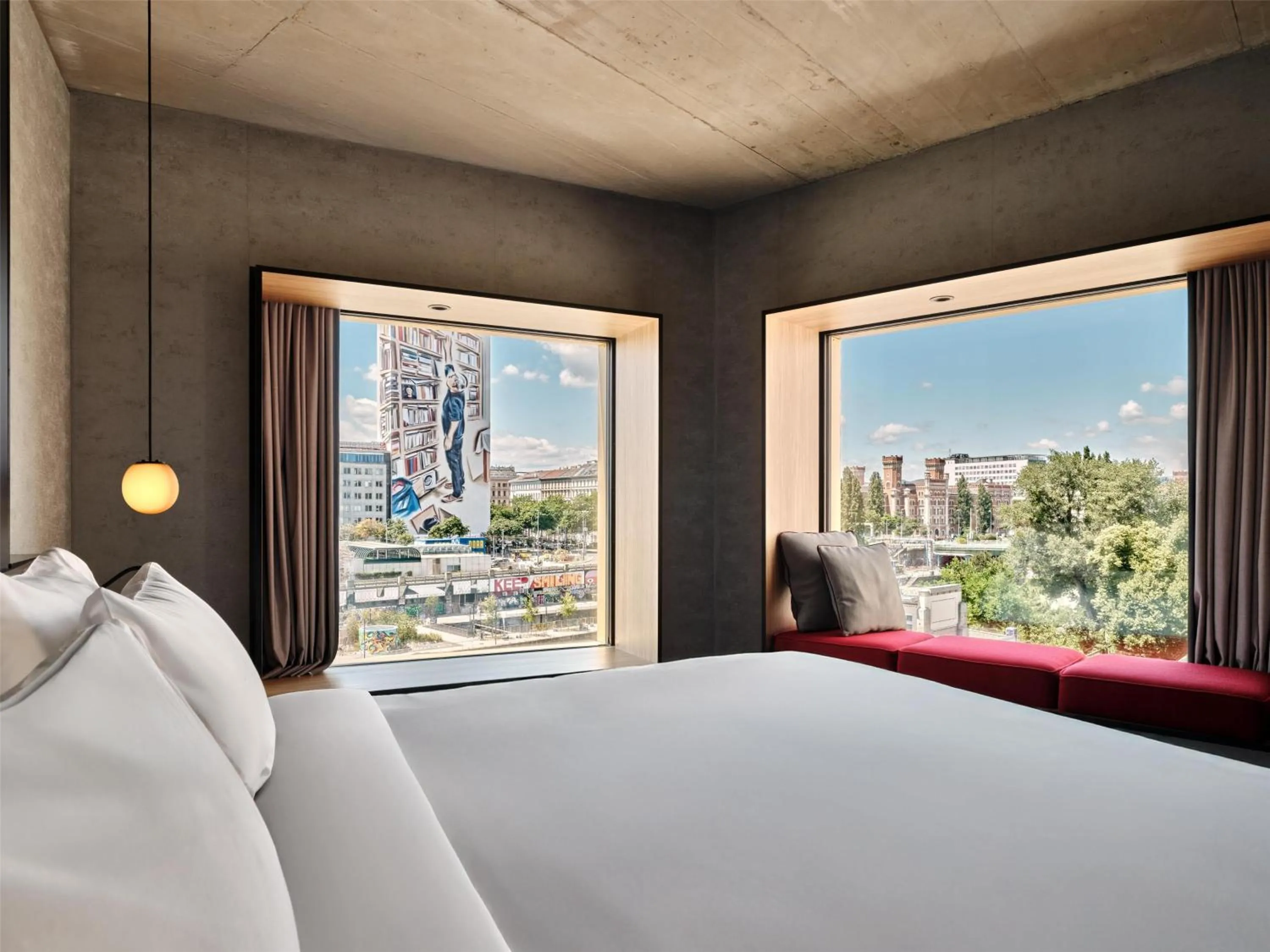 Bedroom, Bed in Radisson RED Hotel, Vienna