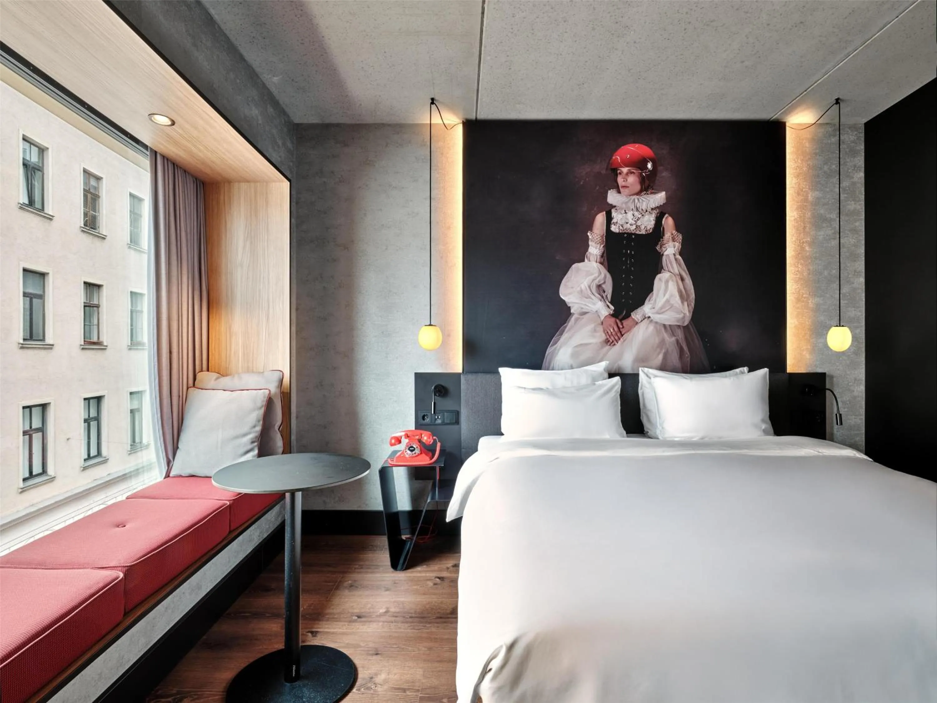 Bedroom, Bed in Radisson RED Hotel, Vienna