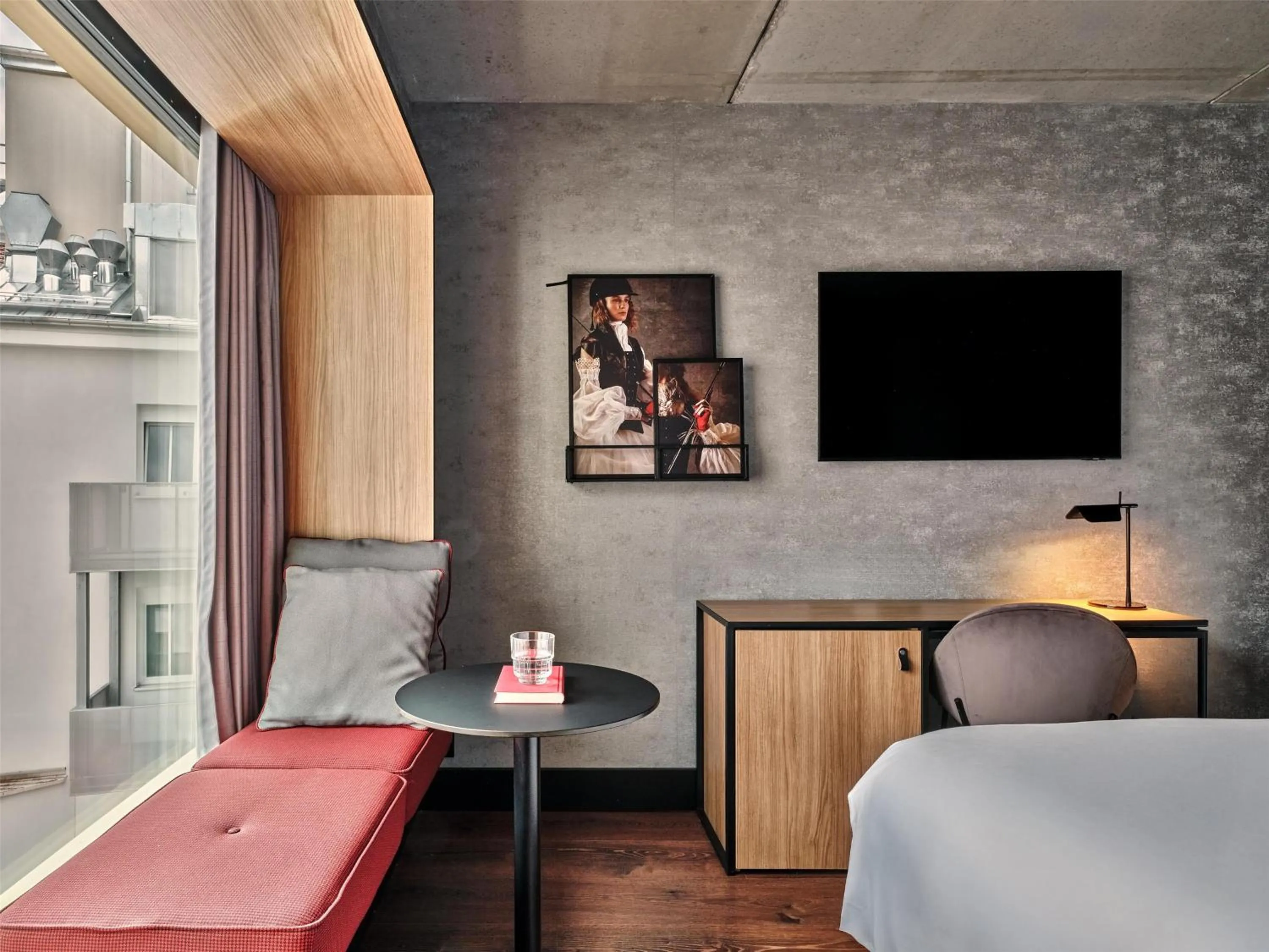 Bedroom, Bed in Radisson RED Hotel, Vienna