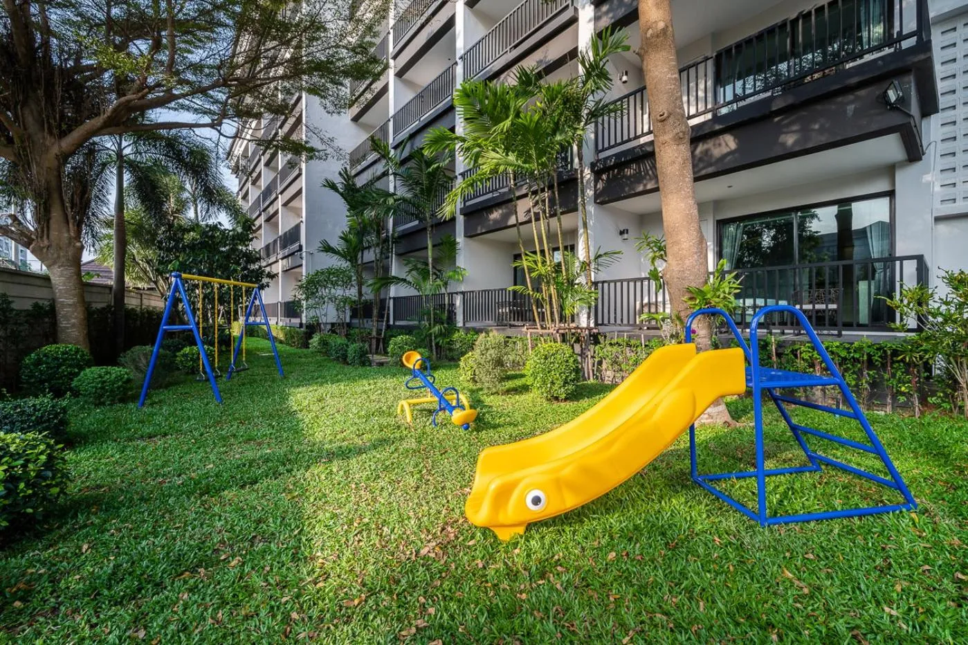Children play ground in Manhattan Pattaya Hotel - SHA Extra Plus