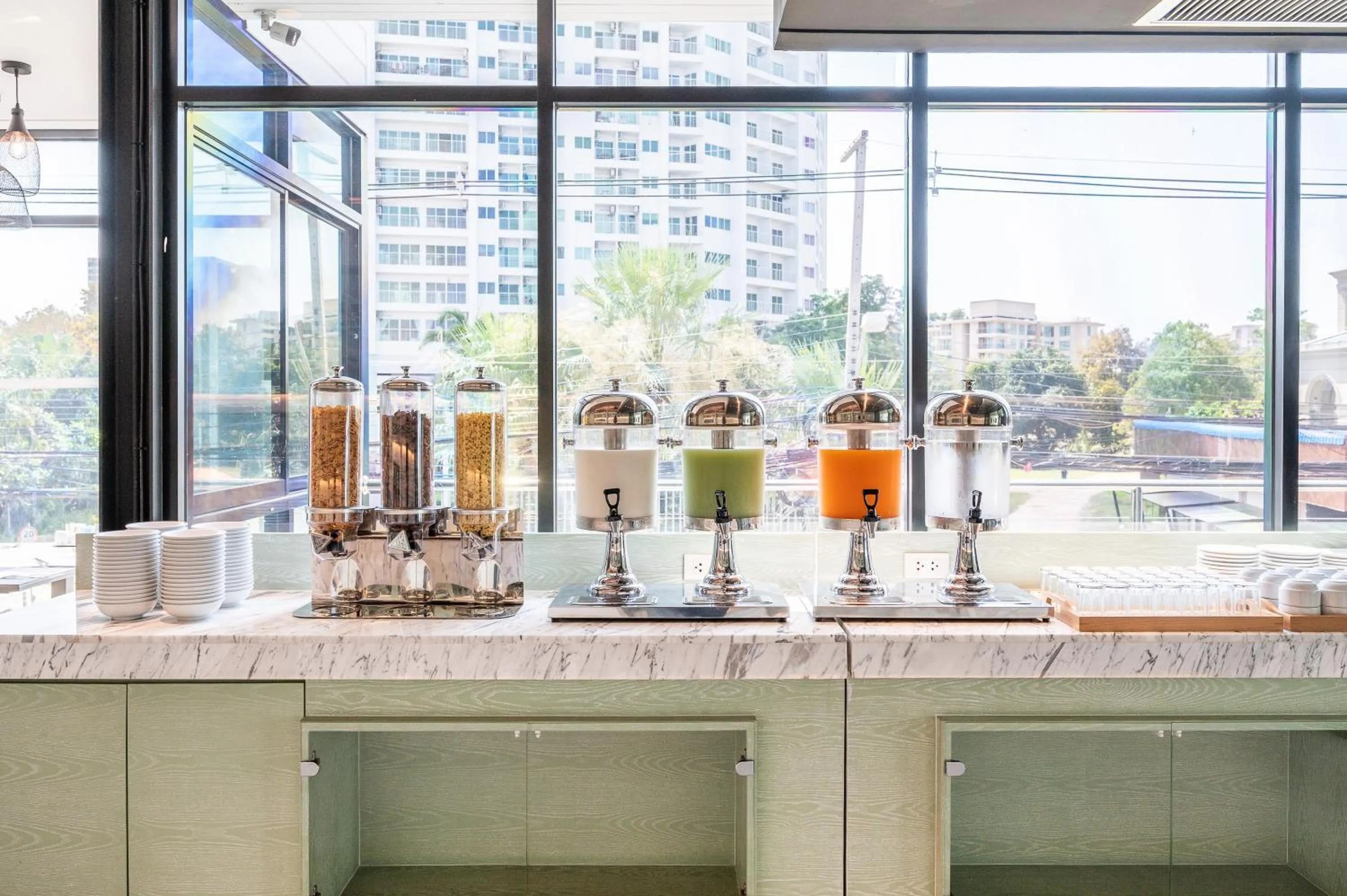 Breakfast in Manhattan Pattaya Hotel - SHA Extra Plus