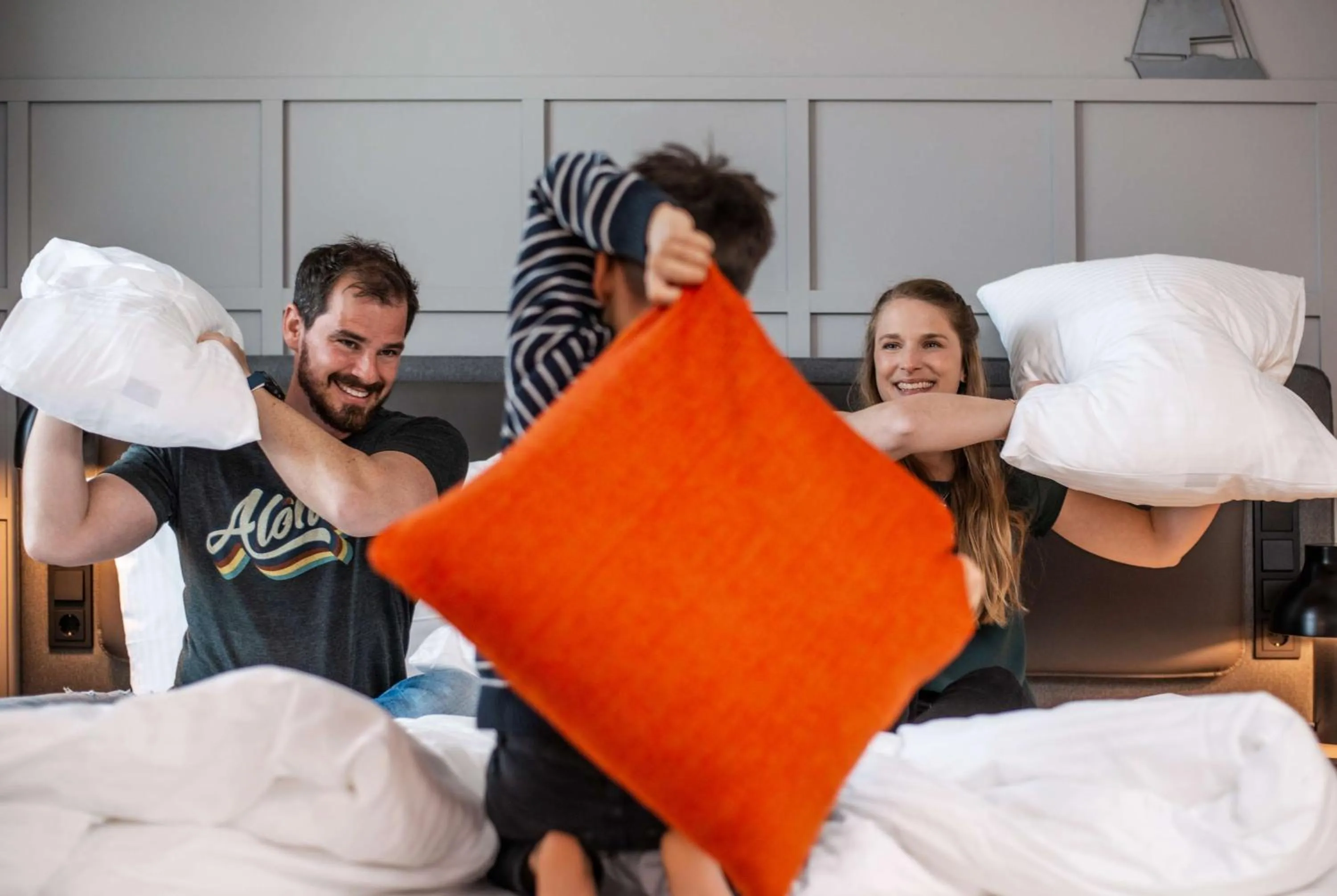 Photo of the whole room, Bed in unique by ATLANTIC Hotels Kiel