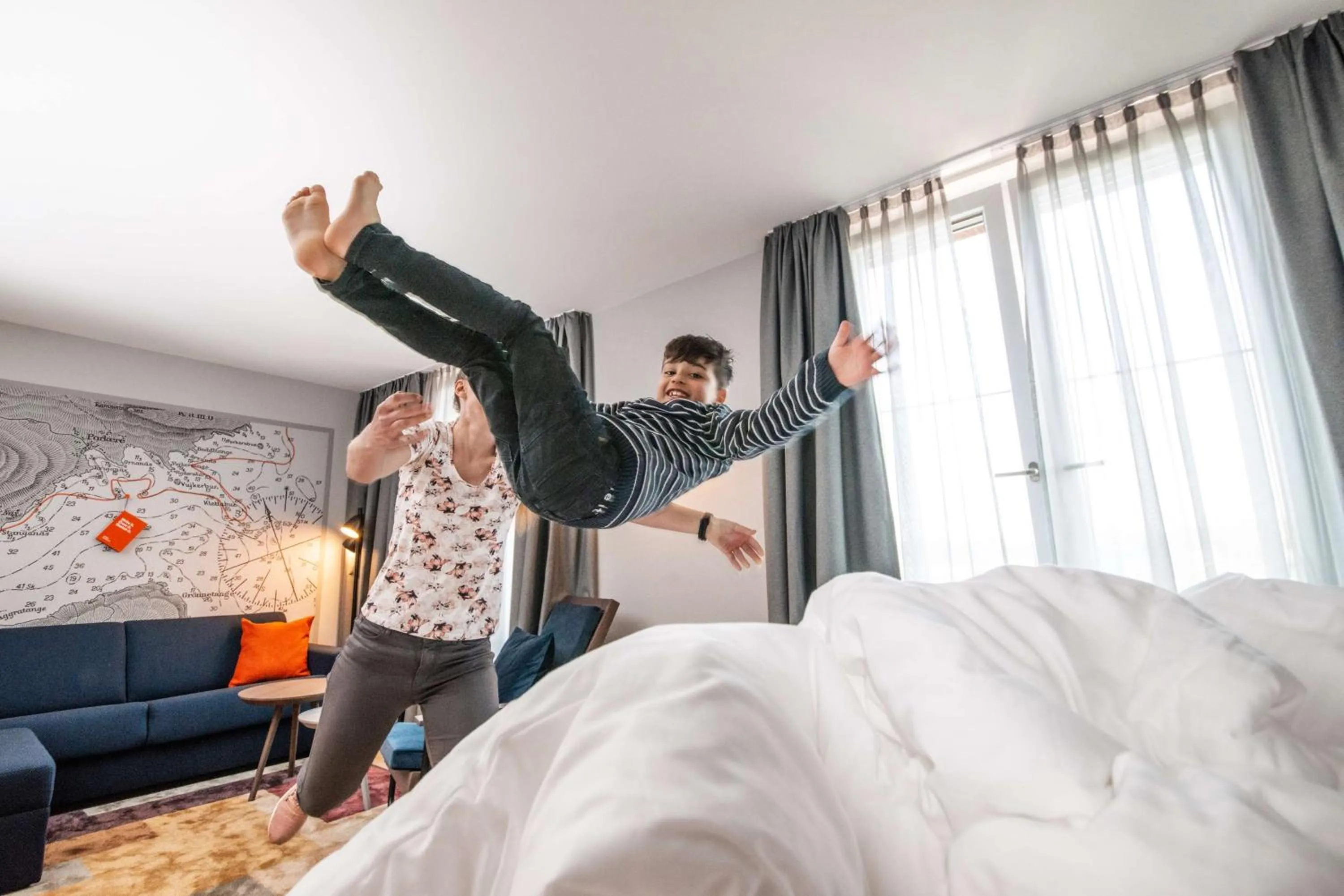Photo of the whole room, Bed in unique by ATLANTIC Hotels Kiel
