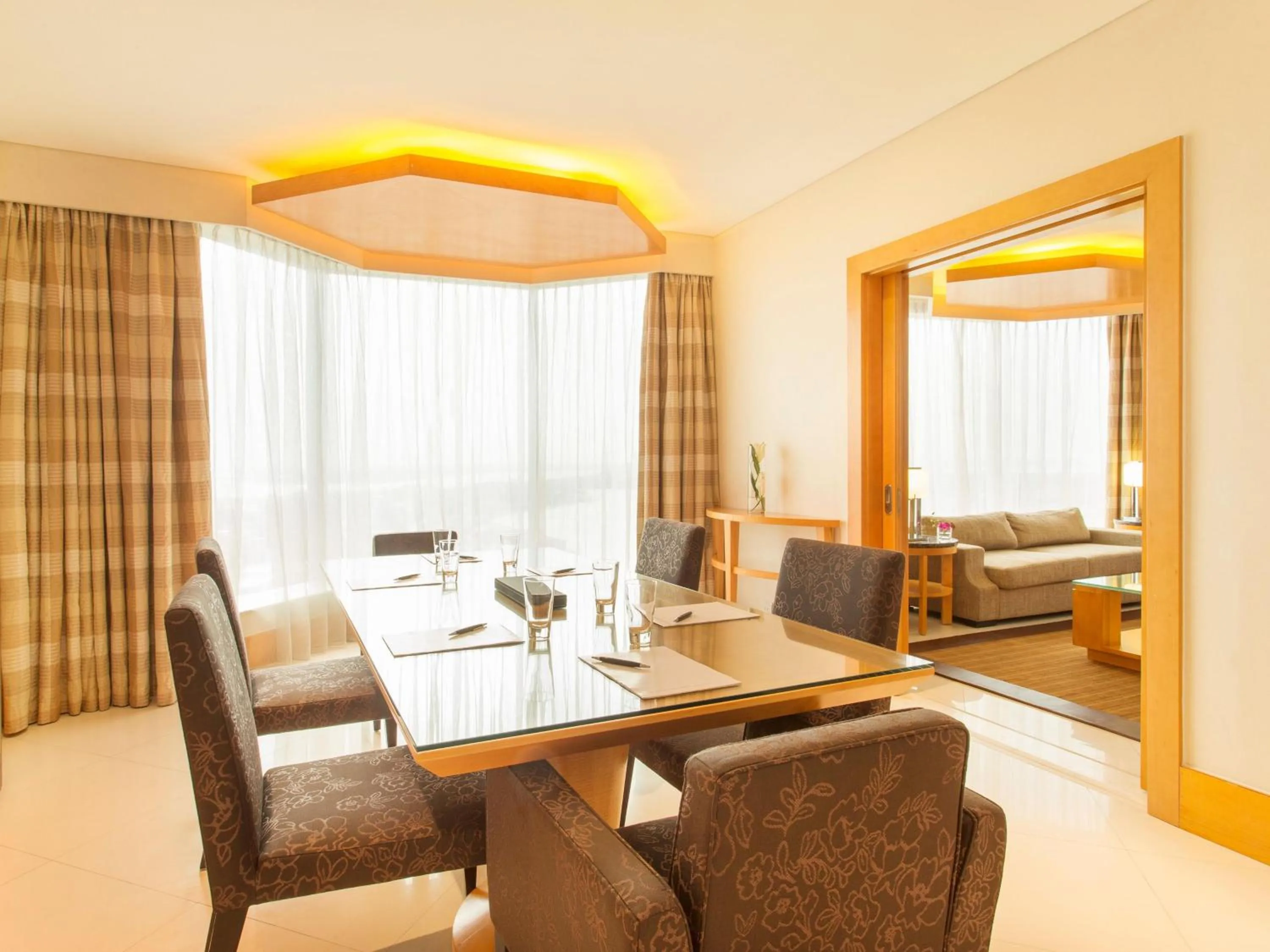 Dining area in Lagos Continental Hotel