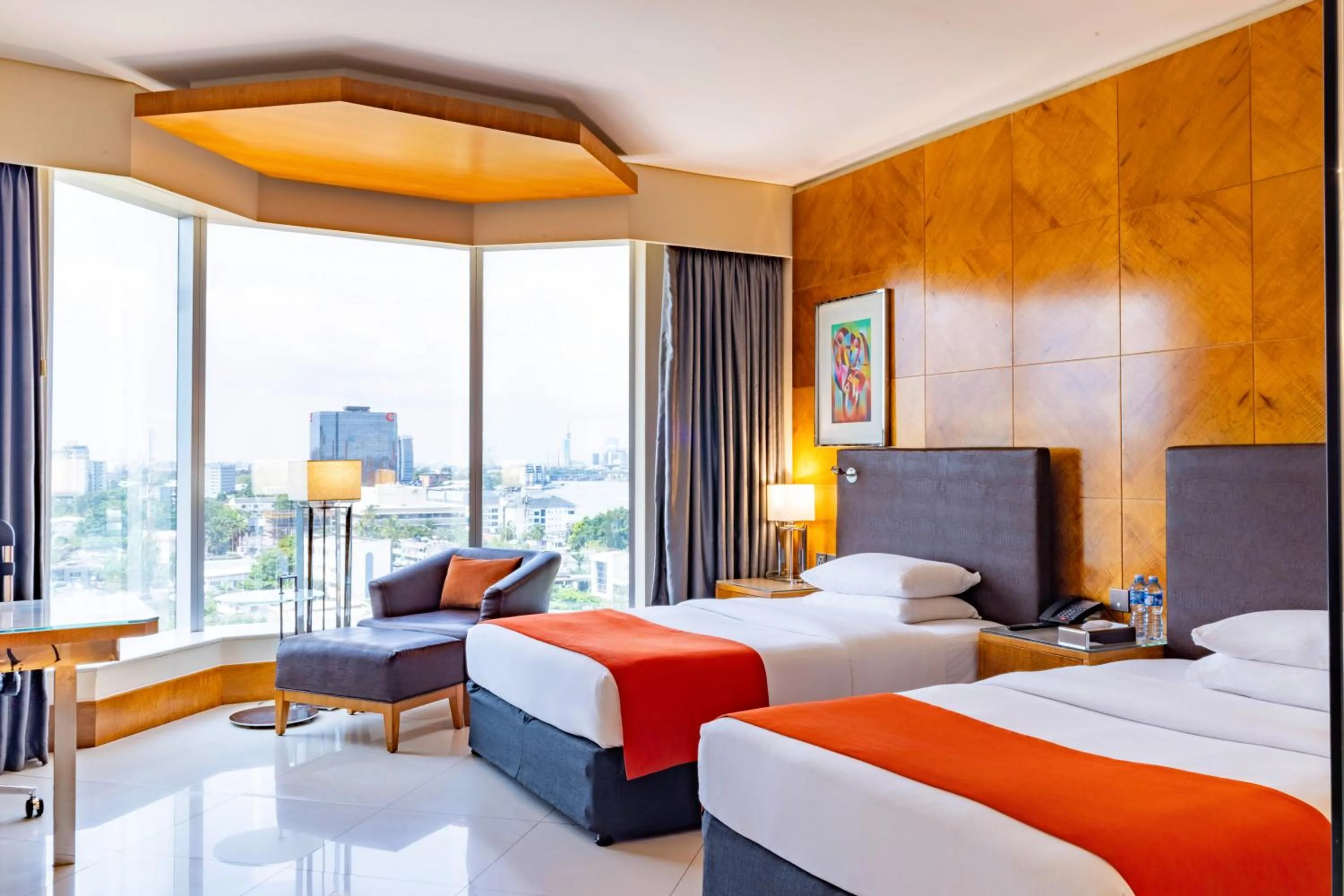 Bedroom, Bed in Lagos Continental Hotel