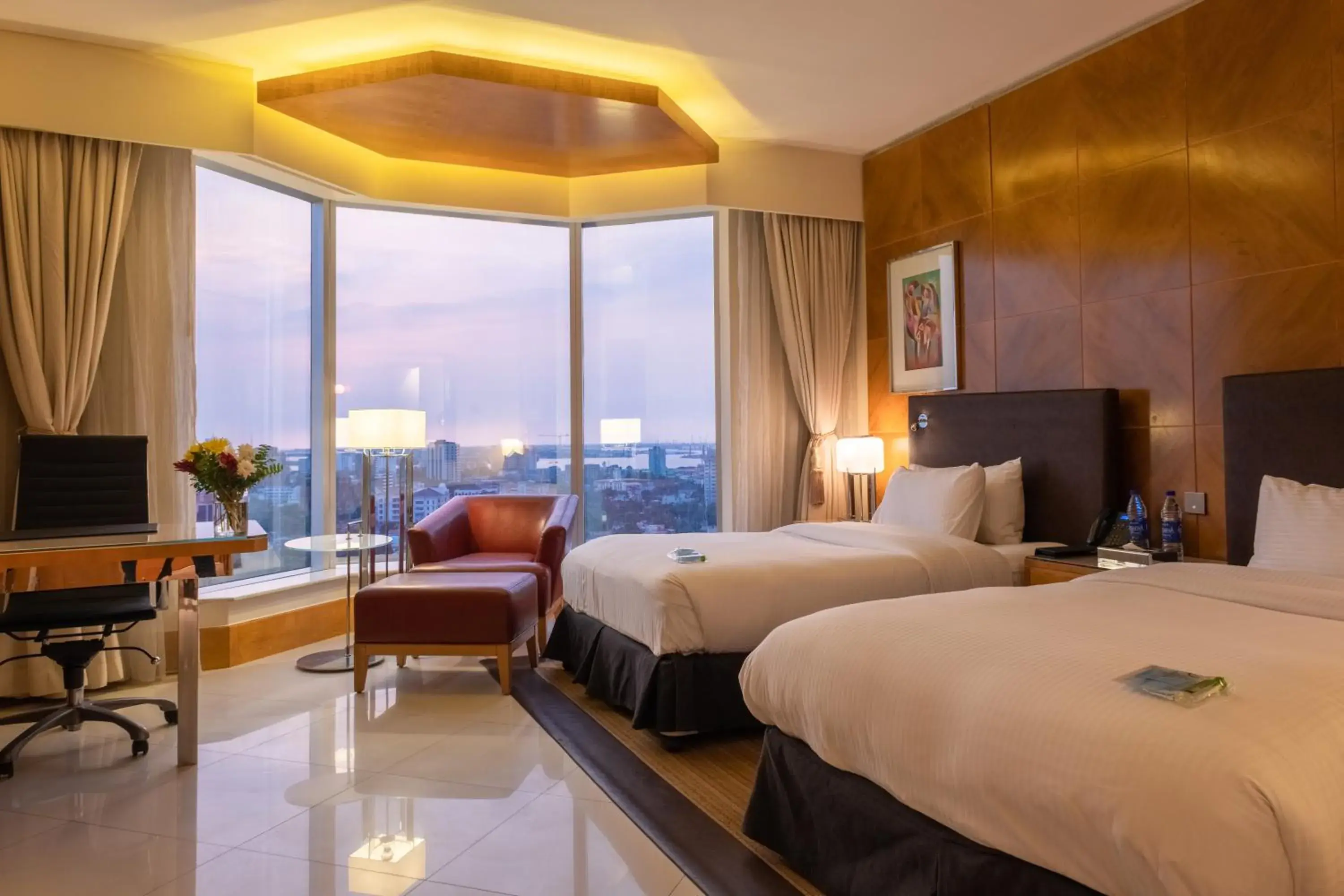 Bed in Lagos Continental Hotel Bed in Lagos Continental Hotel