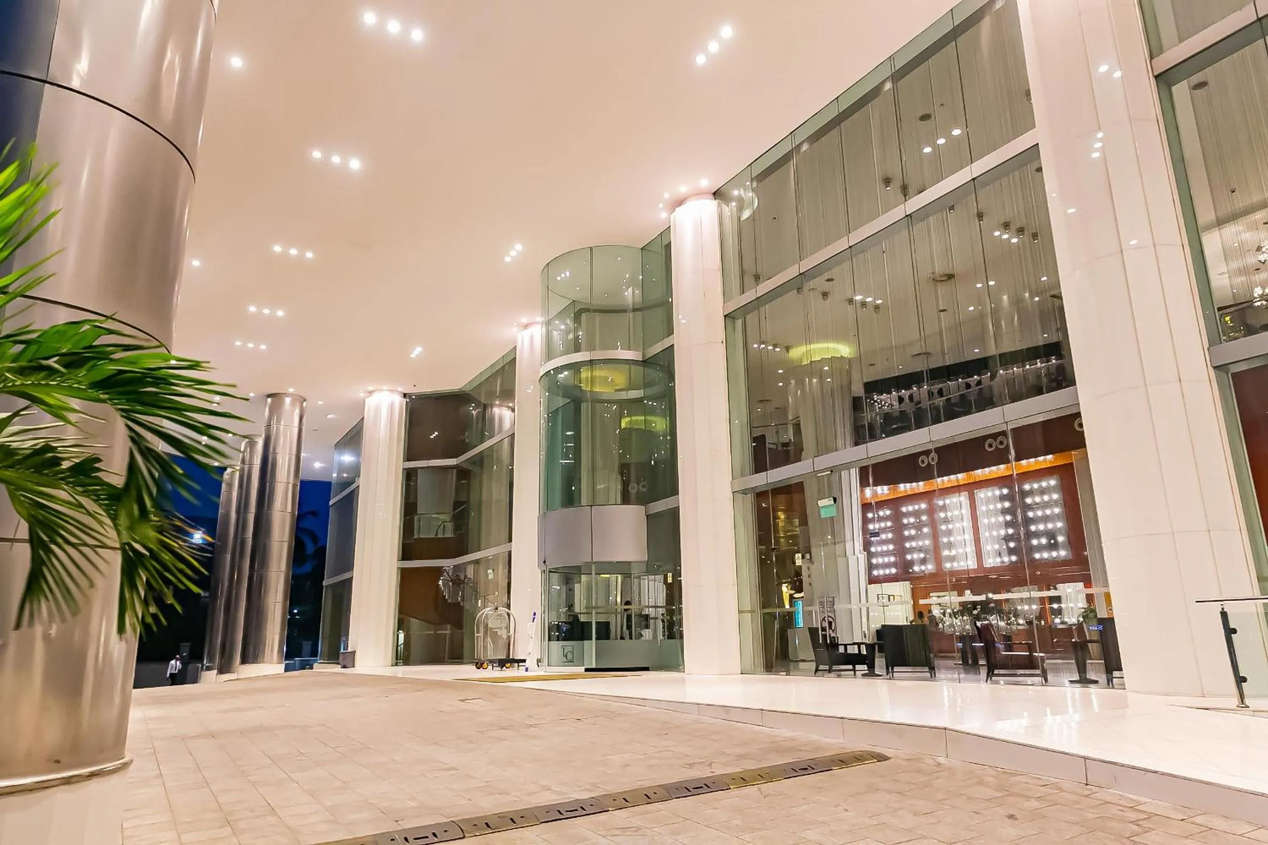 Facade/entrance in Lagos Continental Hotel