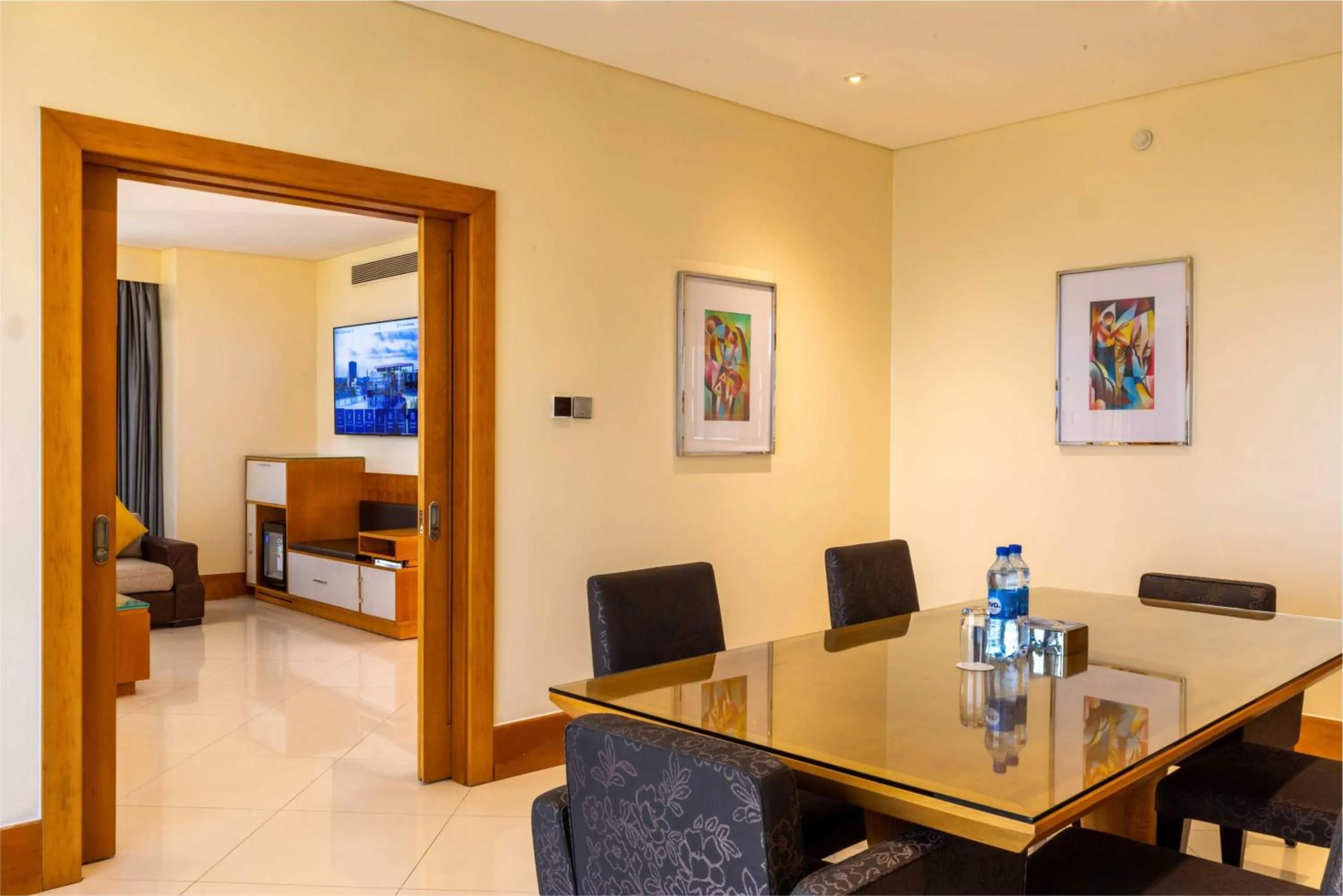 Dining area in Lagos Continental Hotel
