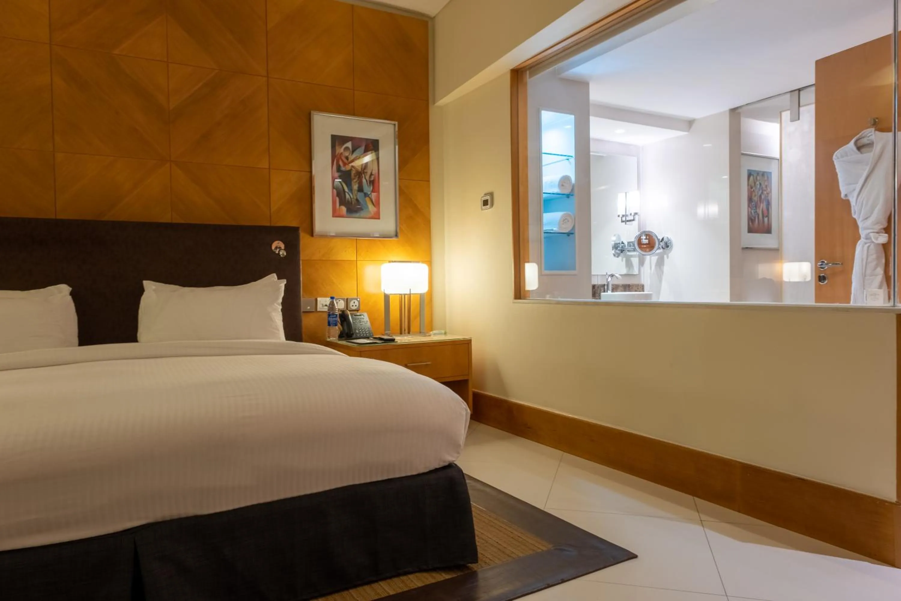 Bed in Lagos Continental Hotel