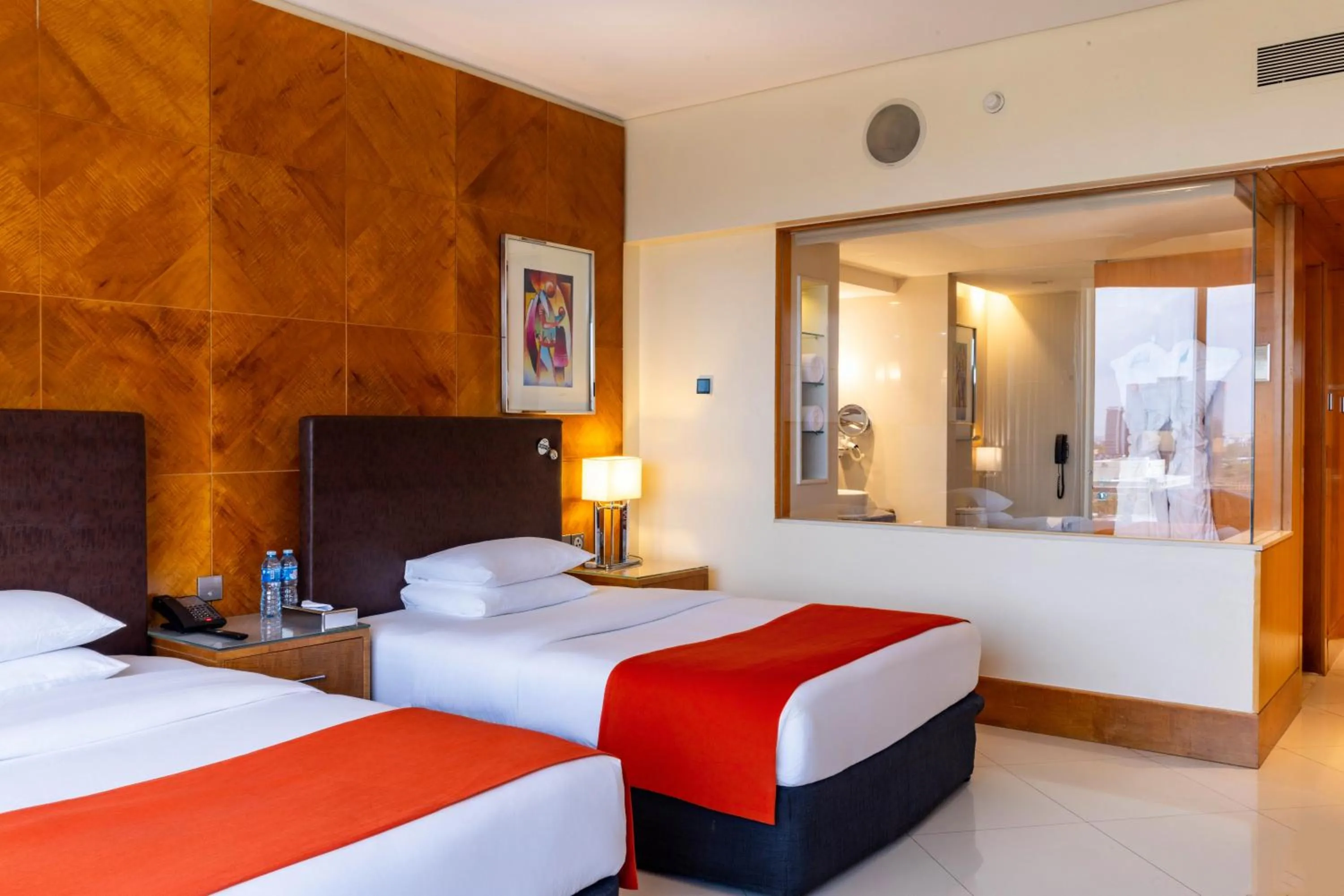 Photo of the whole room, Bed in Lagos Continental Hotel