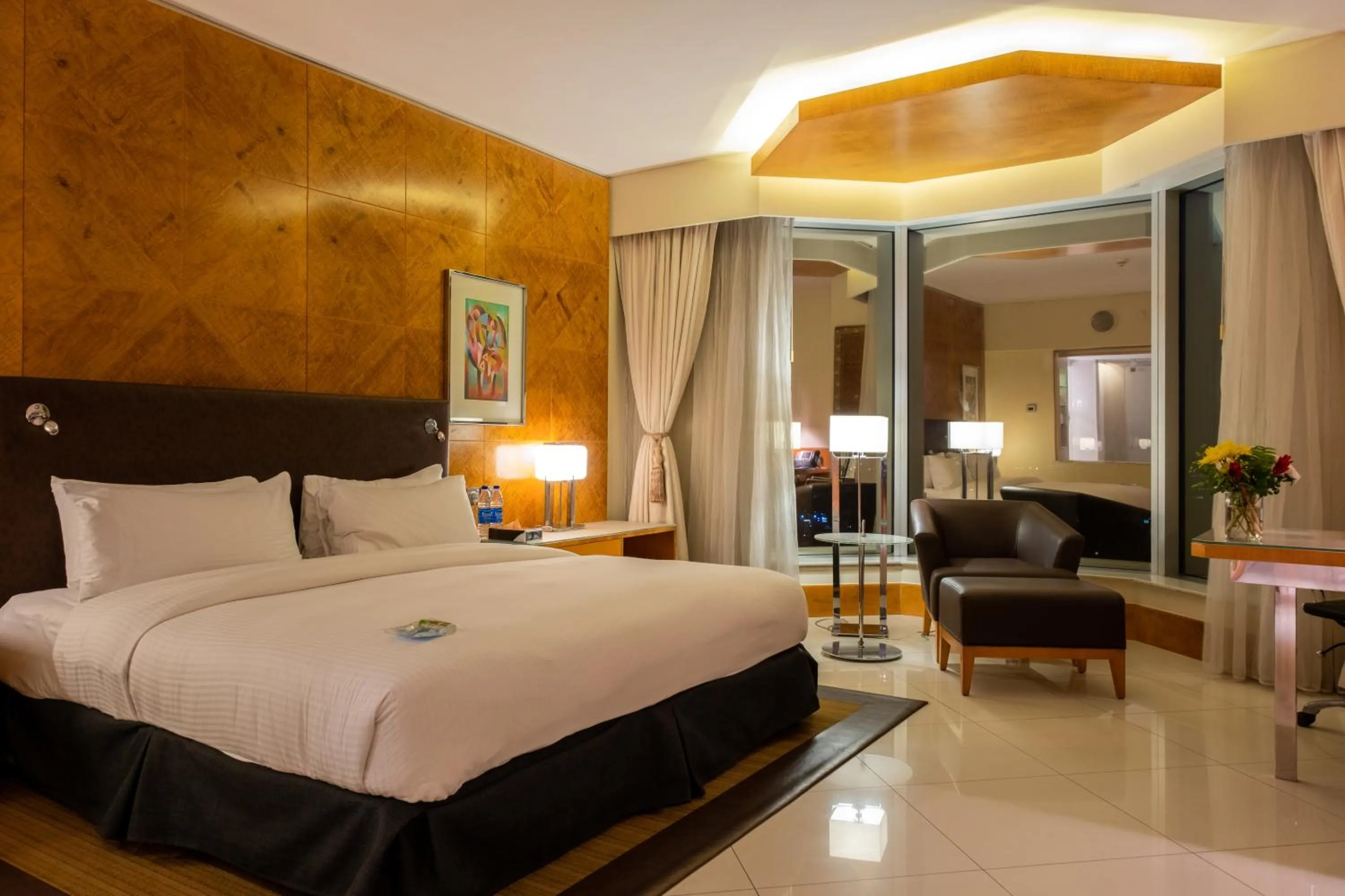 Bed in Lagos Continental Hotel