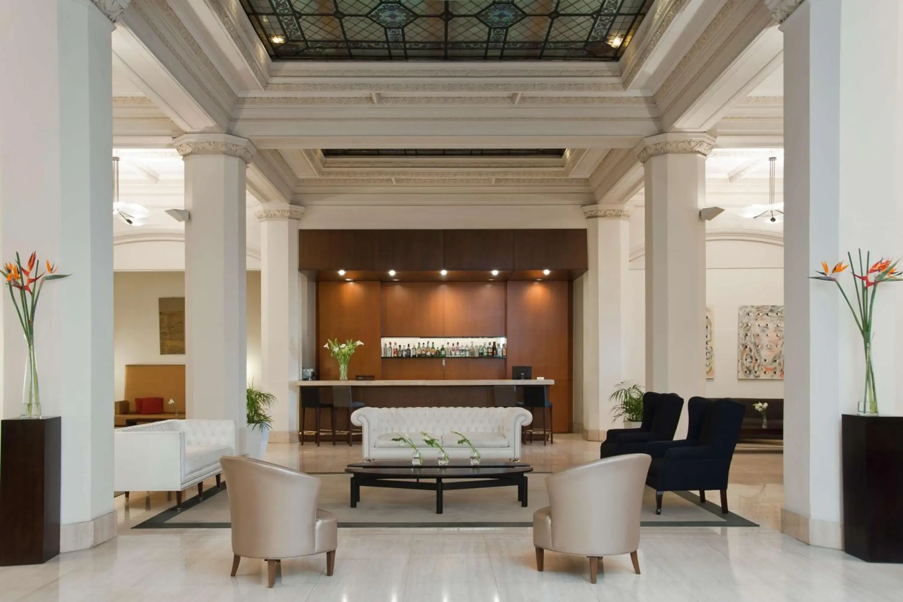 Lobby or reception in NH City Buenos Aires Lobby or reception in NH City Buenos Aires