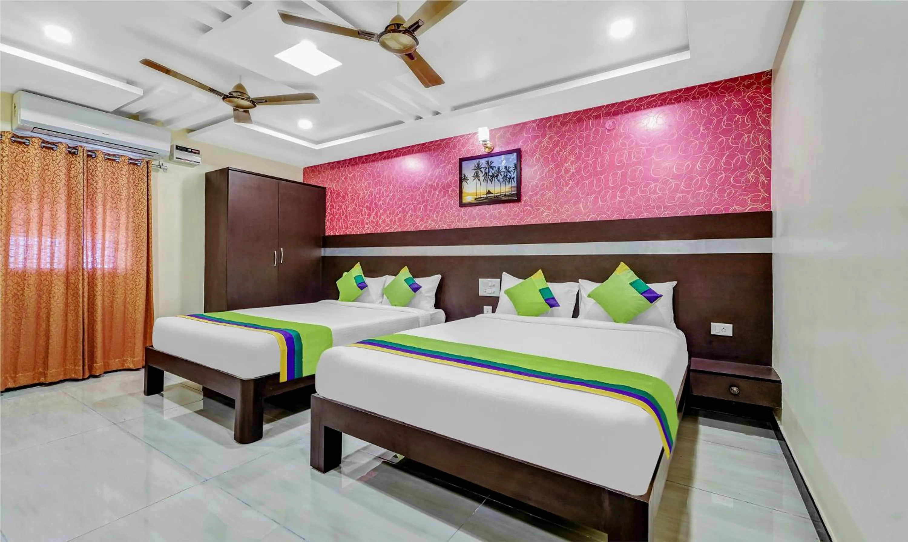 Bedroom, Bed in Treebo Sripadha Residency Alipiri Road