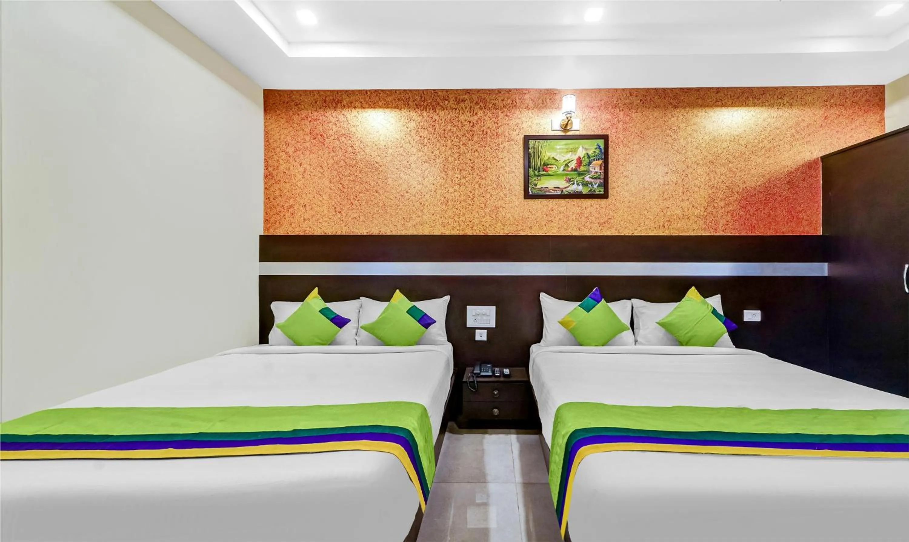 Bedroom, Bed in Treebo Sripadha Residency Alipiri Road