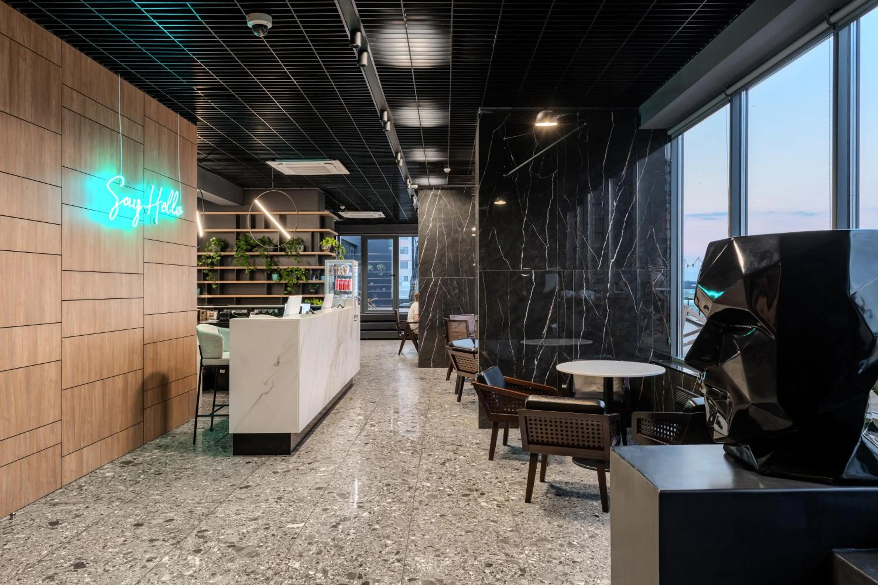 Lobby or reception in WOL 121 by Ribas