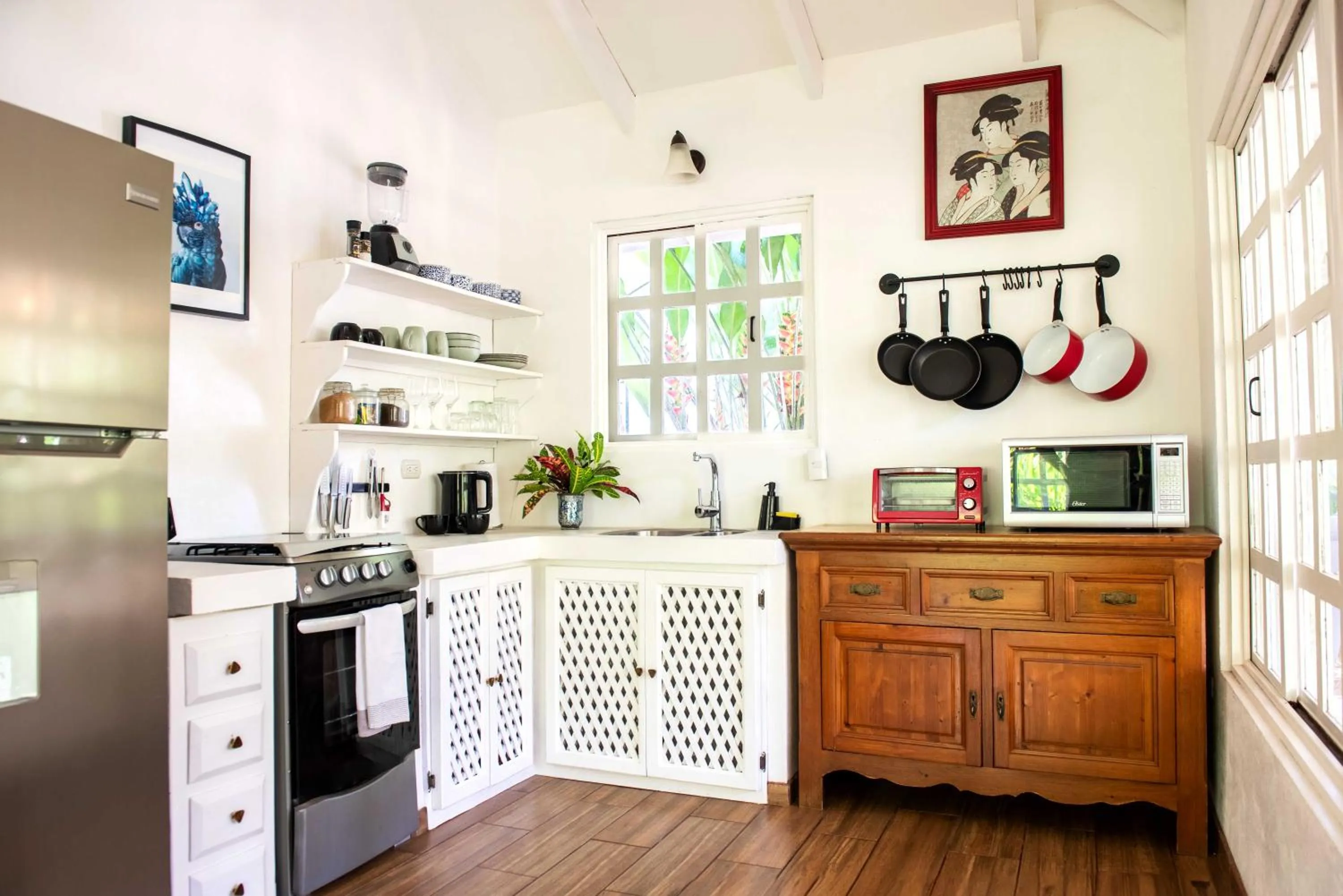 Kitchen or kitchenette in La Prometida