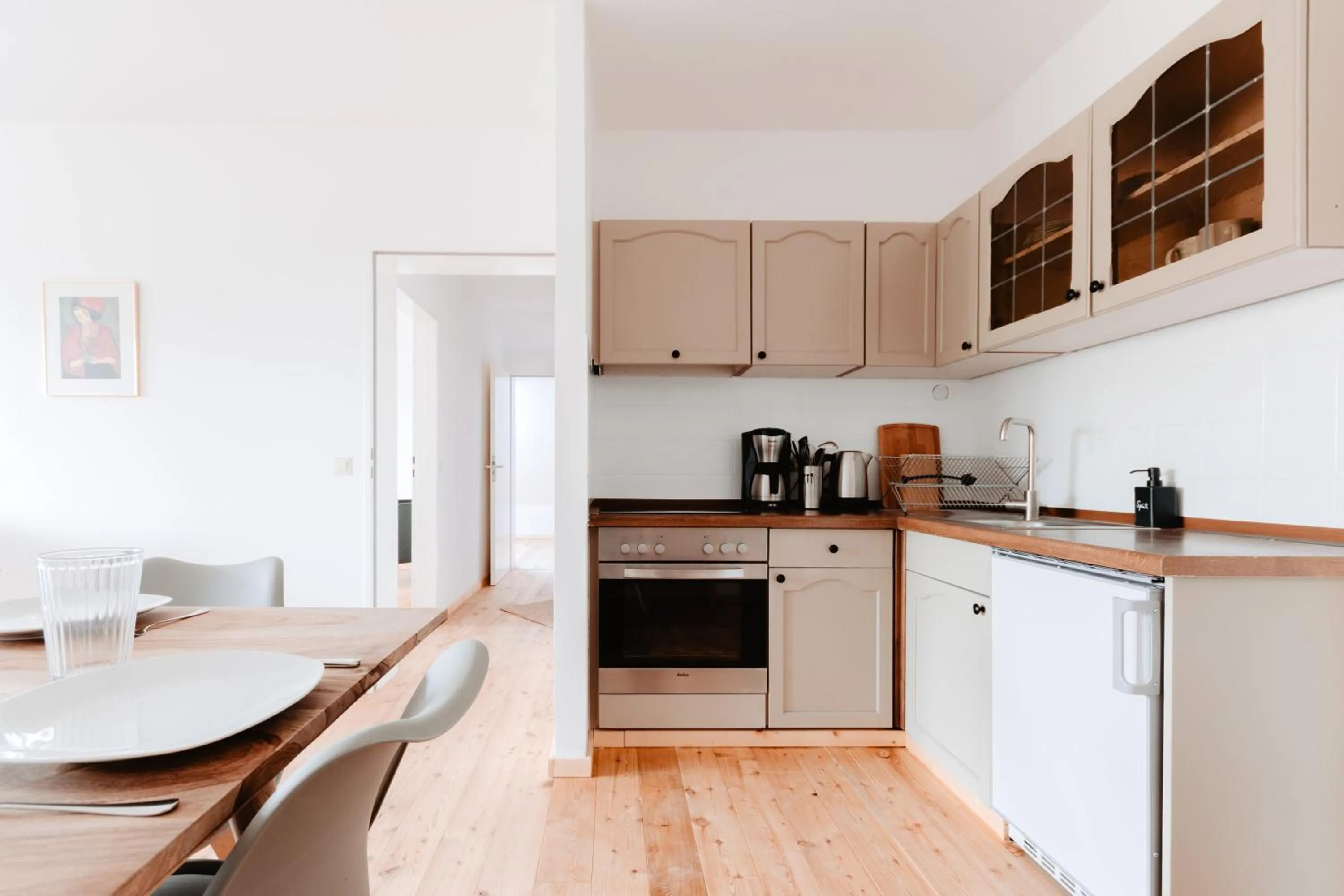 Kitchen or kitchenette in Granetal.Quartier