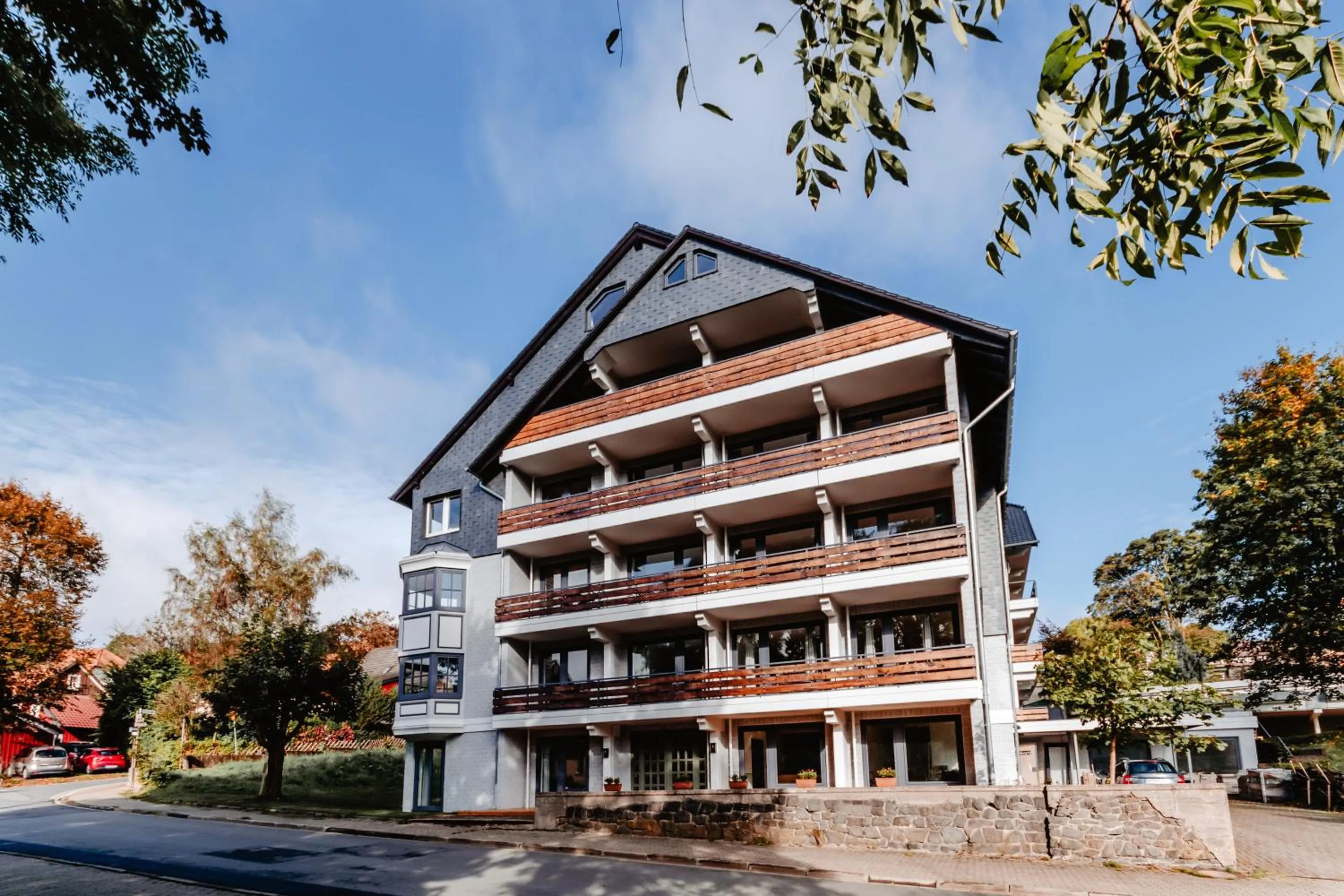 Property building in Granetal.Quartier