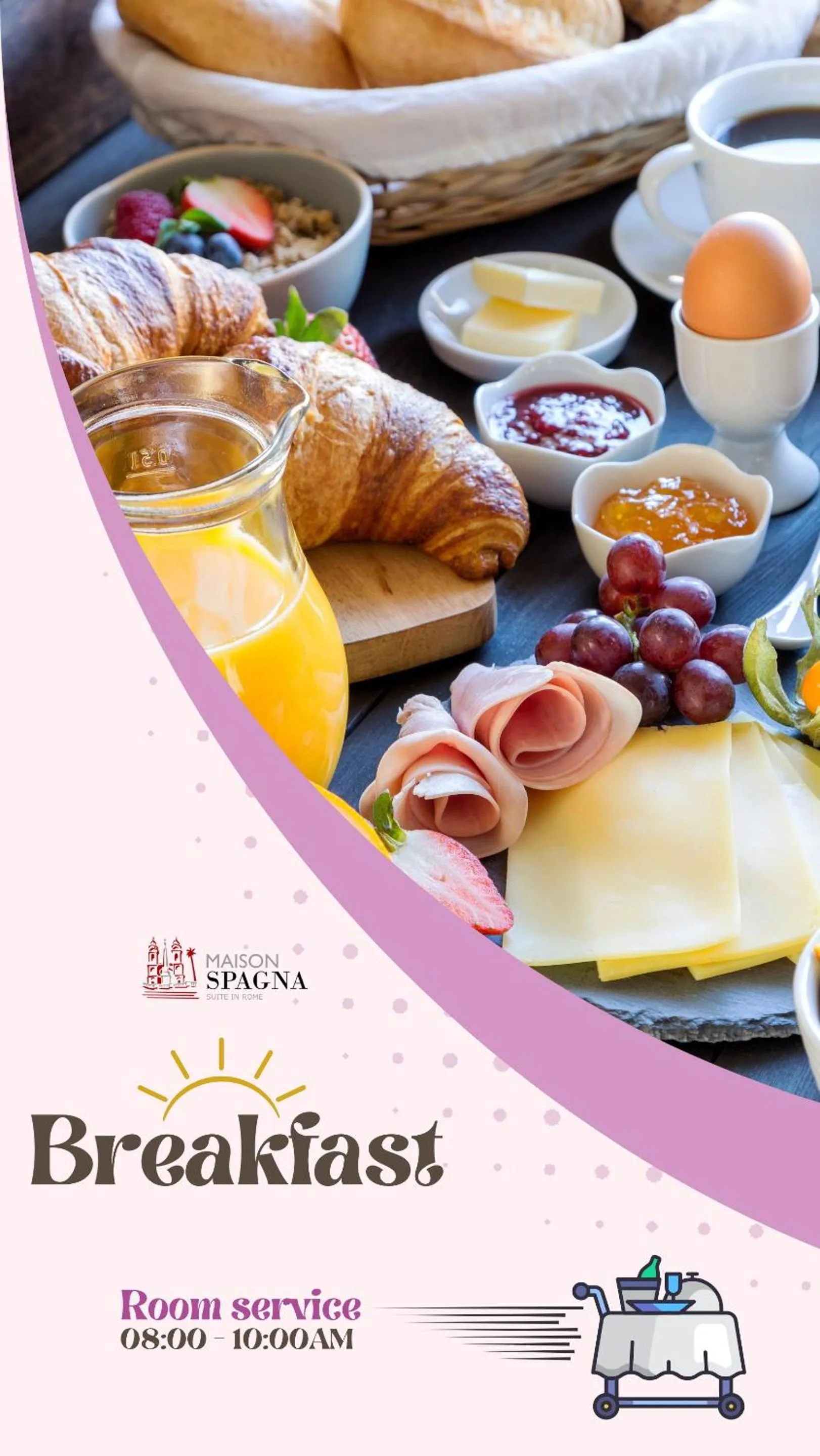 Food in Maison Spagna Suites