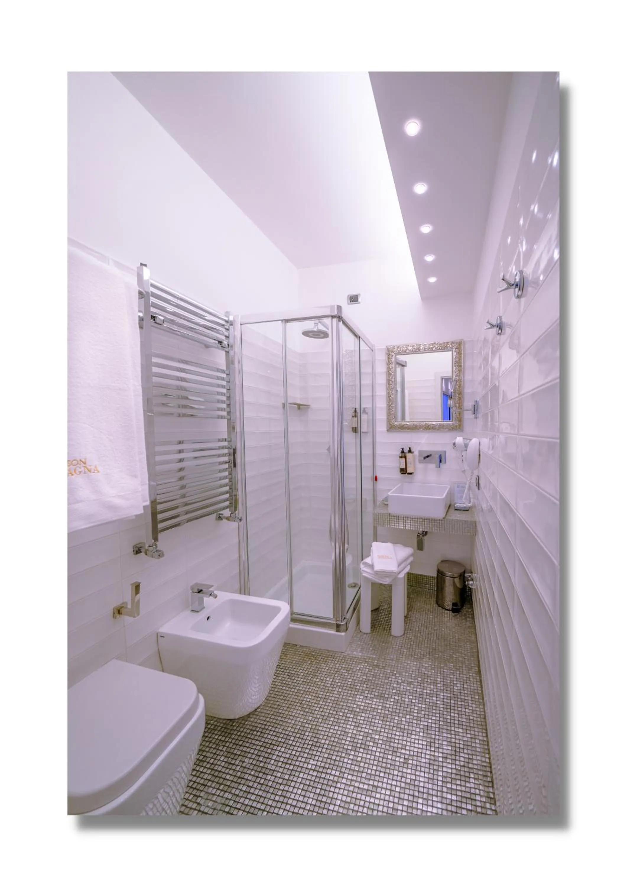 Bathroom in Maison Spagna Suites