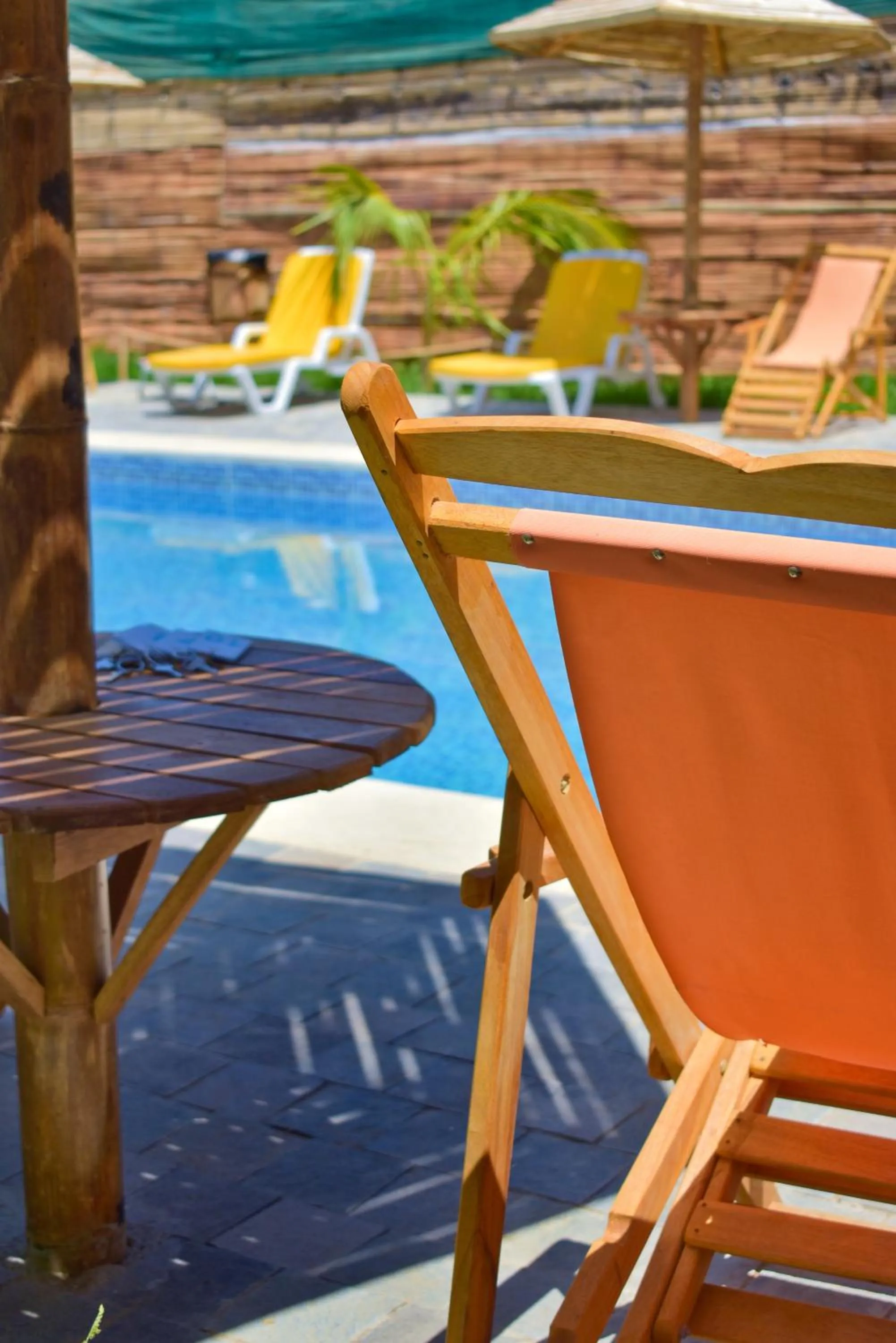 Swimming pool in Prim Hotel Vichayito